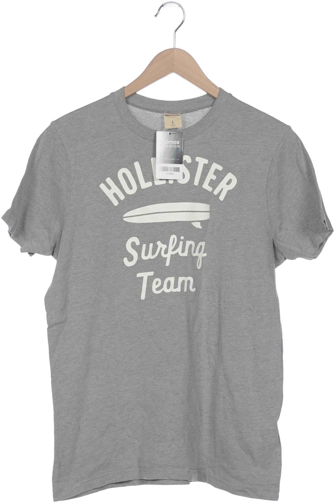 

Hollister Herren T-Shirt, grau, Gr. 52