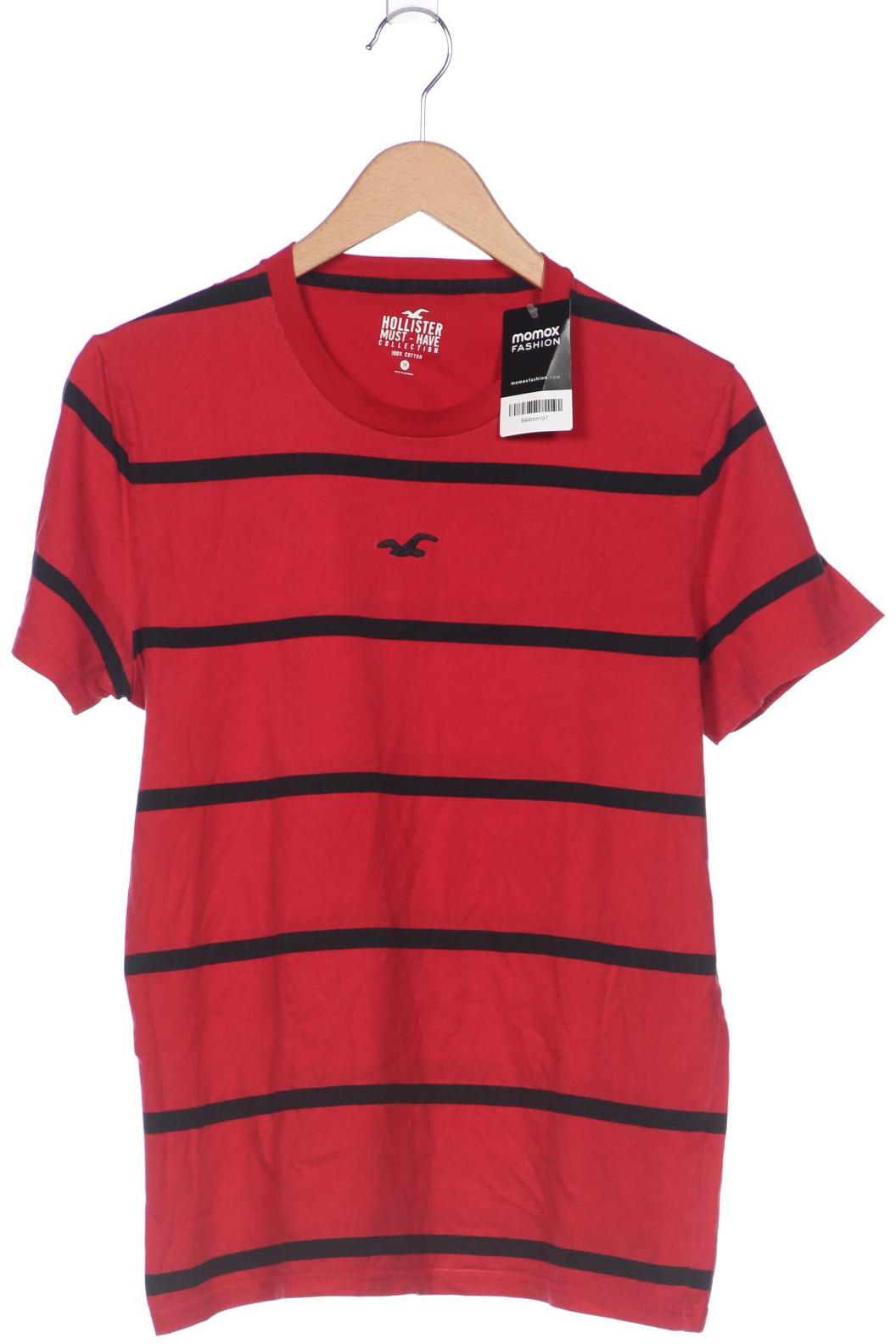 

Hollister Herren T-Shirt, bordeaux, Gr. 48