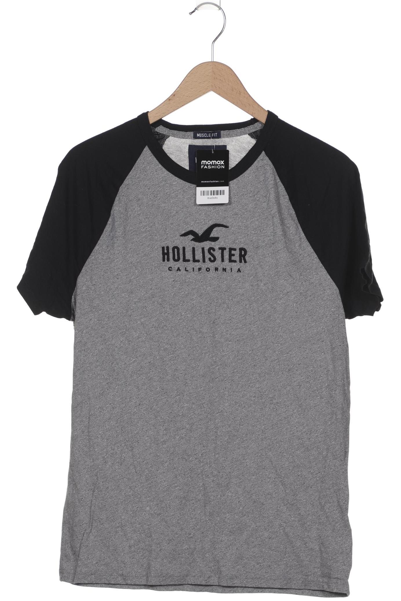 

Hollister Herren T-Shirt, grau, Gr. 52
