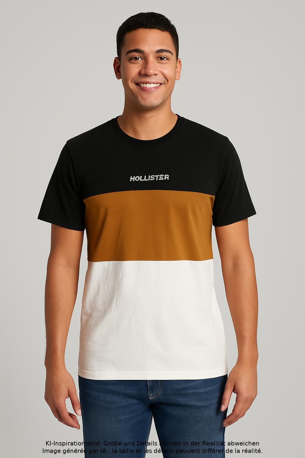 

Hollister Herren T-Shirt, mehrfarbig, Gr. 54