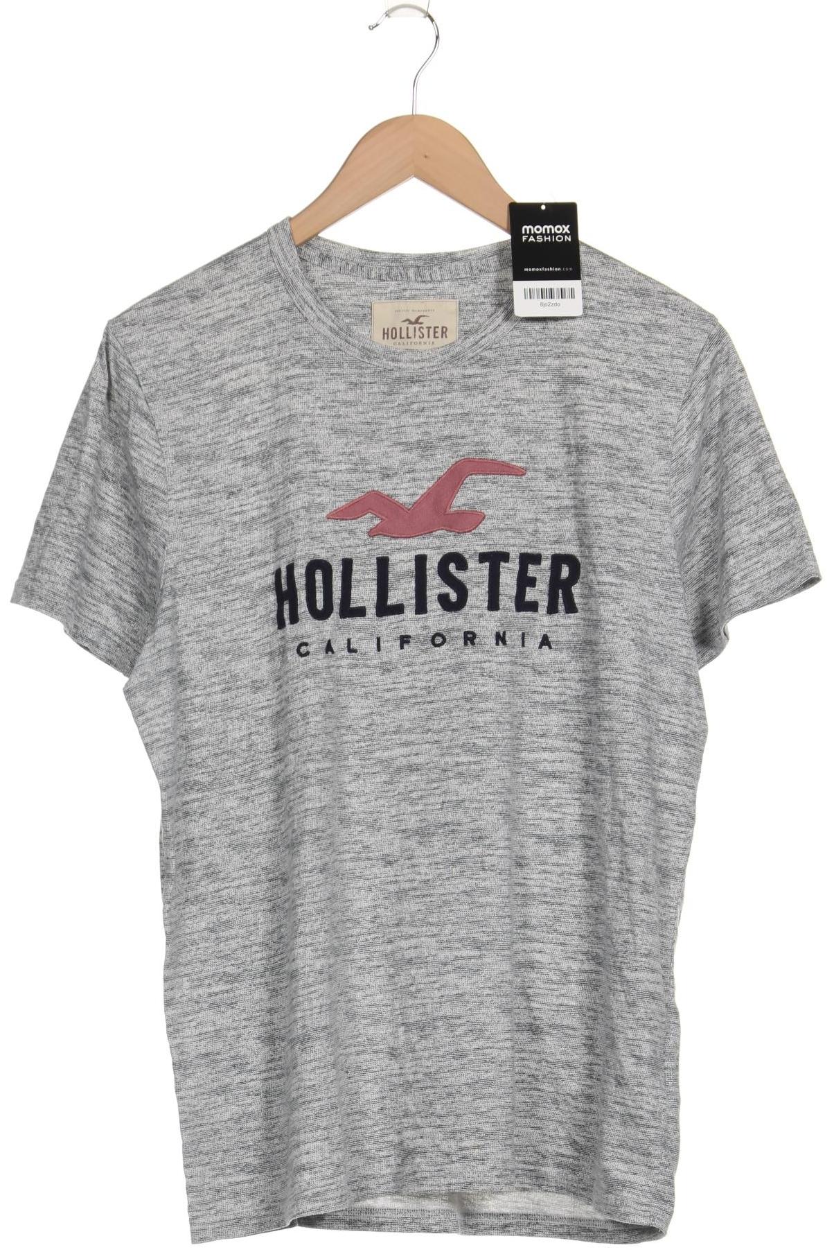 

Hollister Herren T-Shirt, grau, Gr. 54