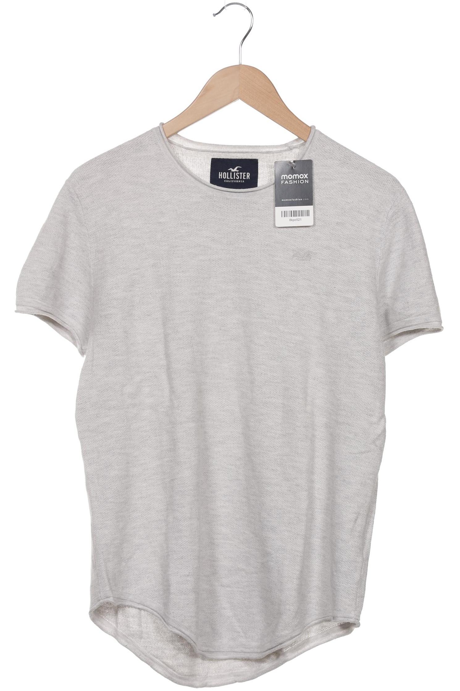 

Hollister Herren T-Shirt, grau, Gr. 48