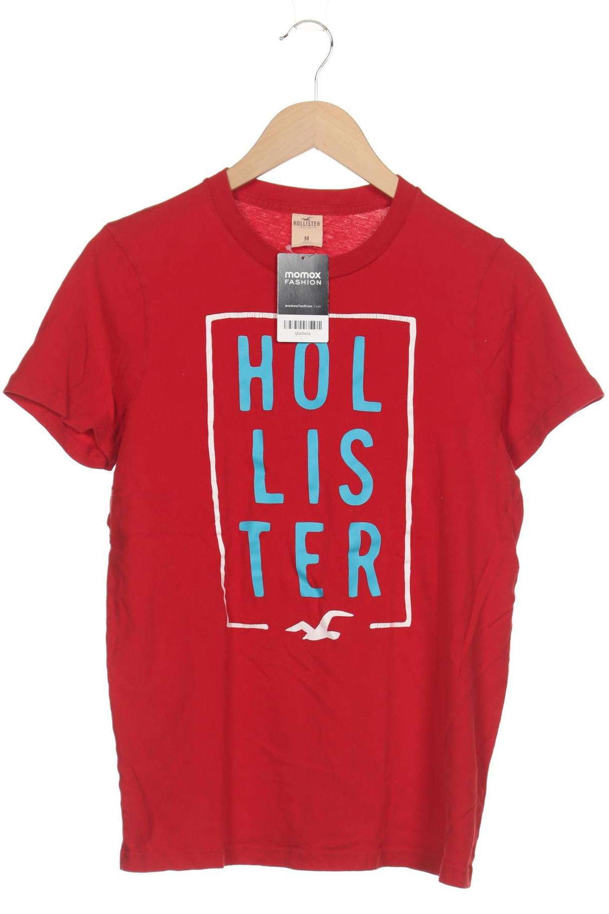 

Hollister Herren T-Shirt, rot, Gr. 48