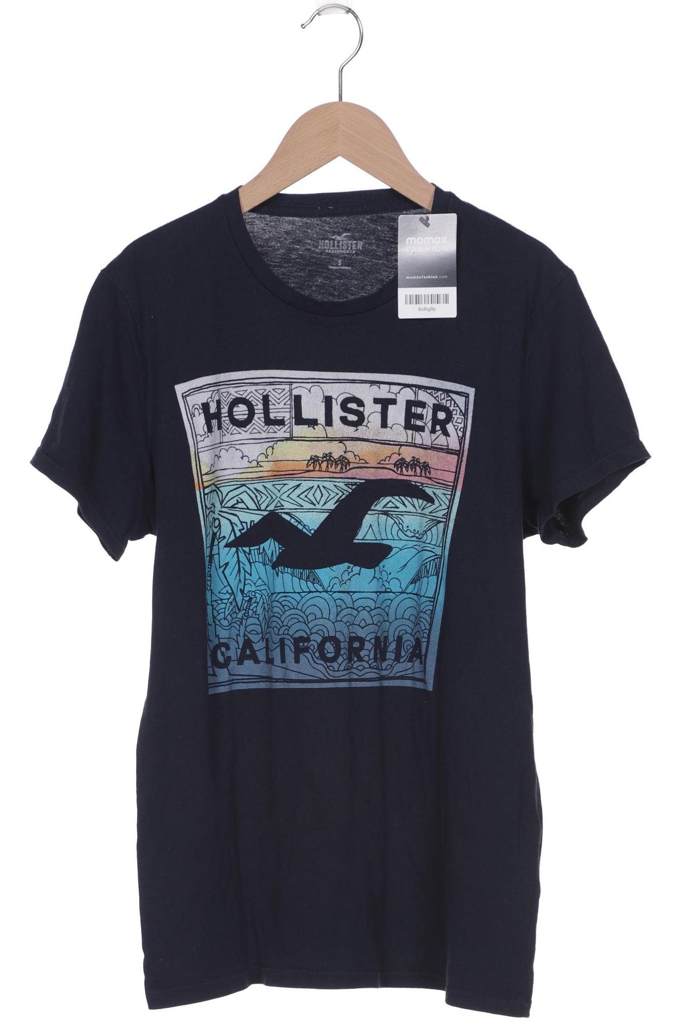 

Hollister Herren T-Shirt, marineblau