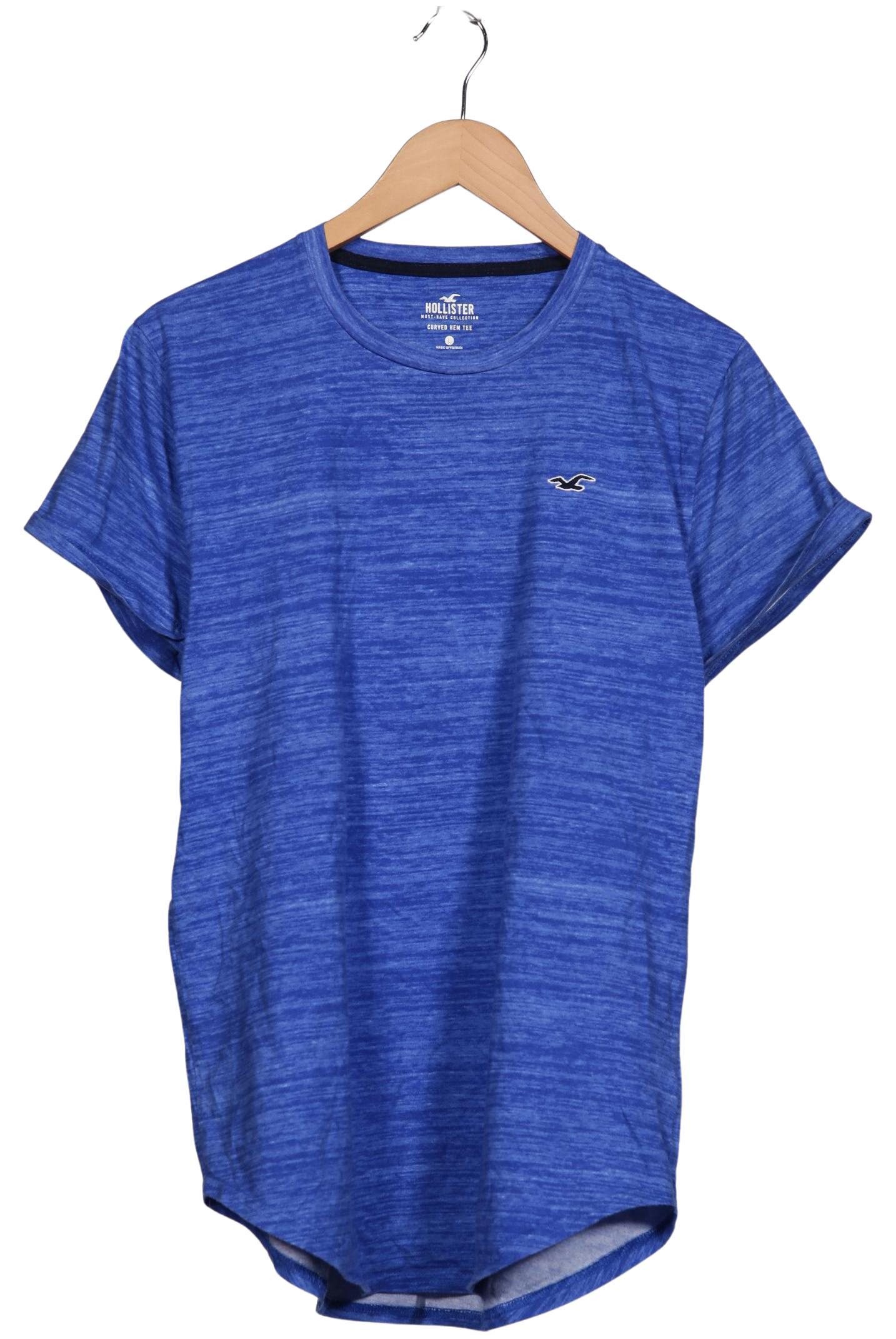 

Hollister Herren T-Shirt, blau, Gr. 52