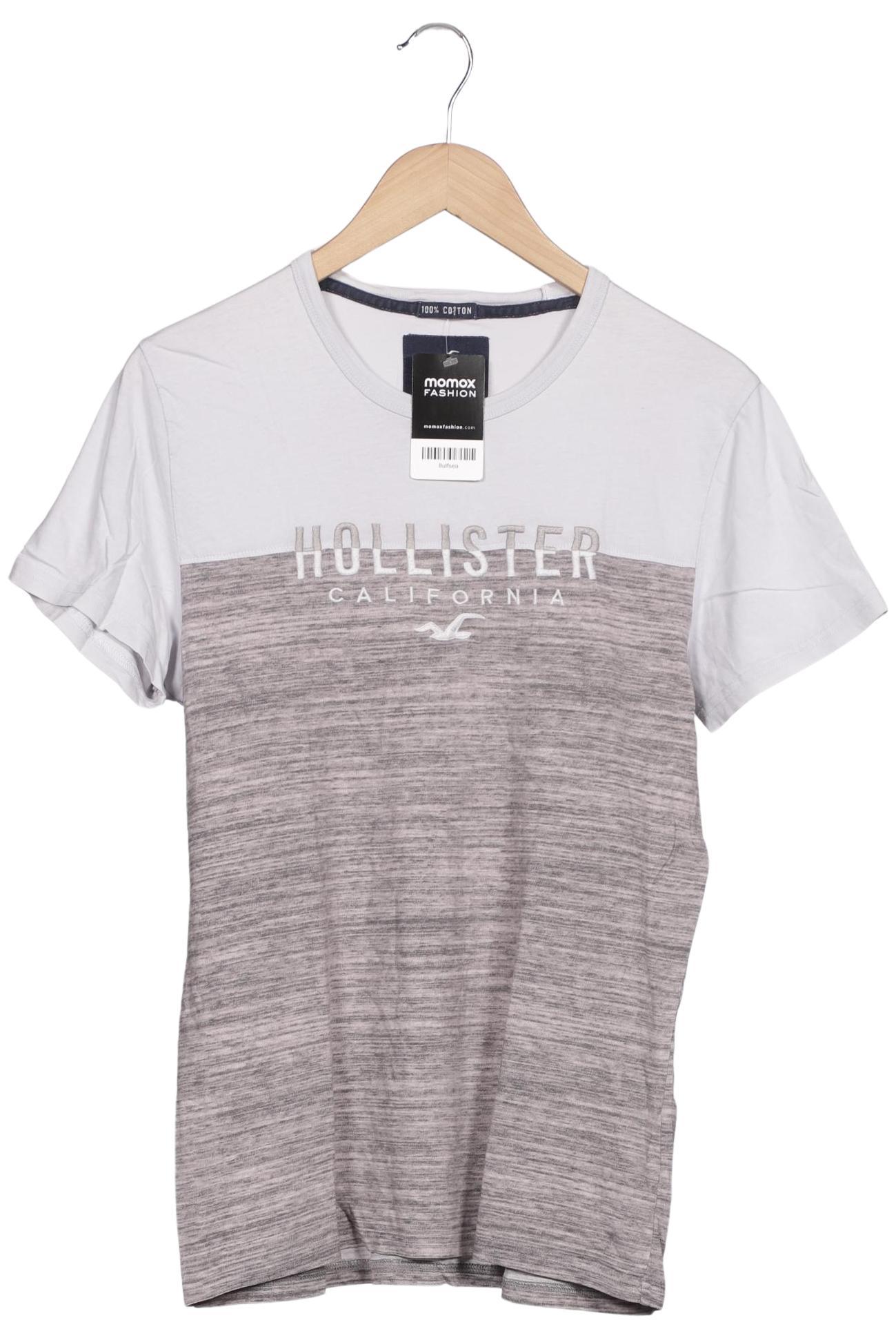 

Hollister Herren T-Shirt, grau, Gr. 48