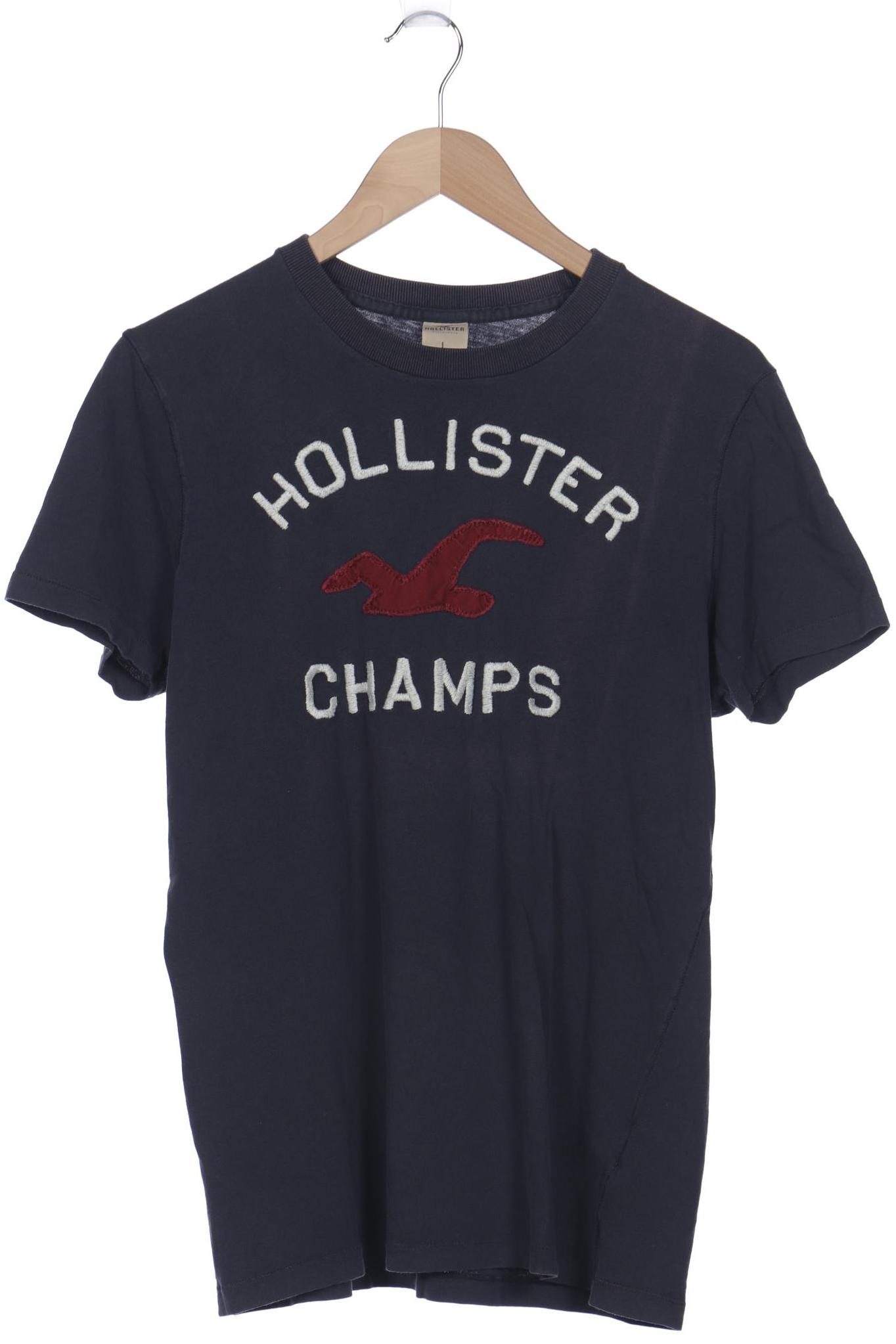 

Hollister Herren T-Shirt, marineblau