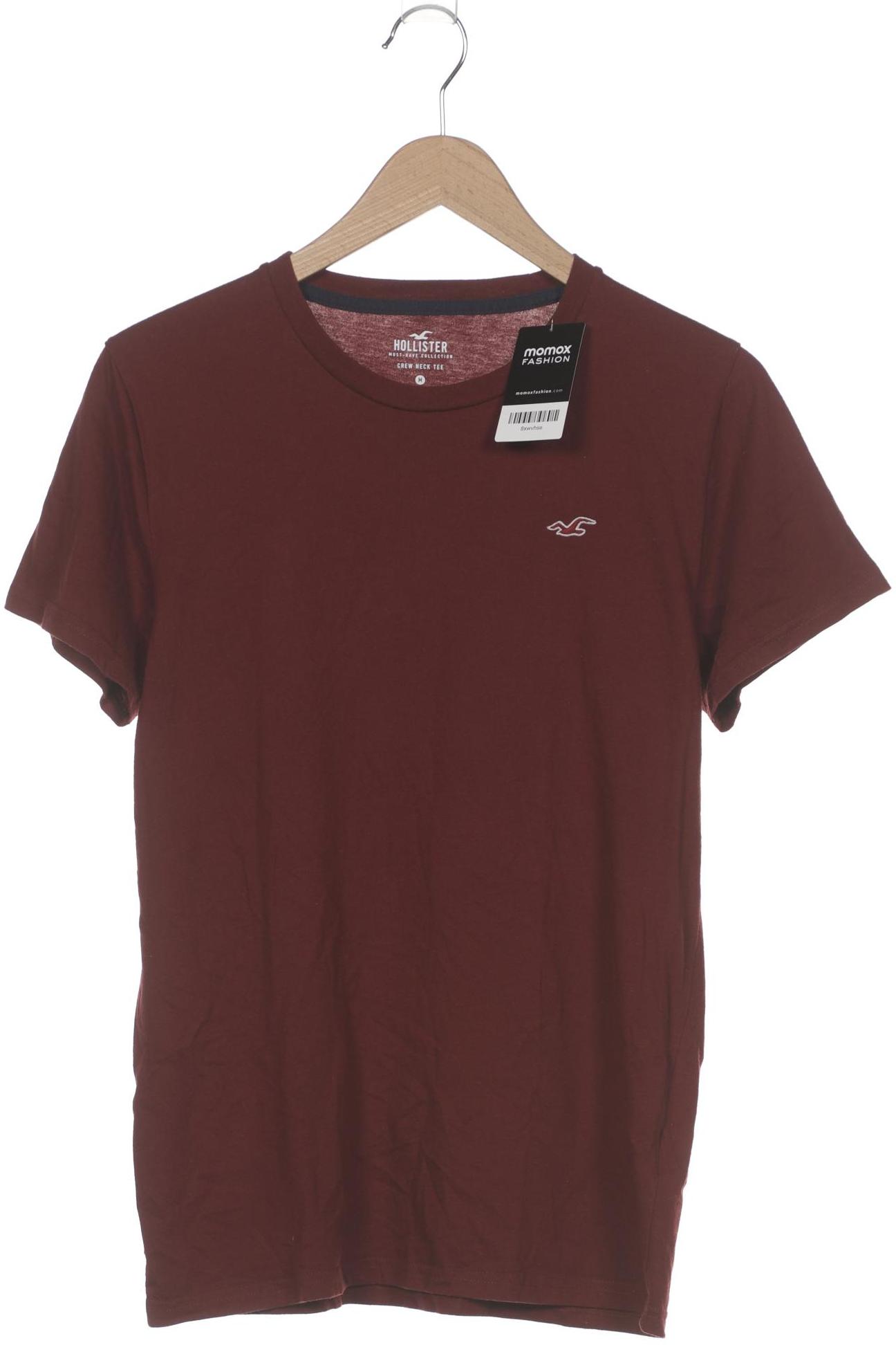 

Hollister Herren T-Shirt, bordeaux, Gr. 48