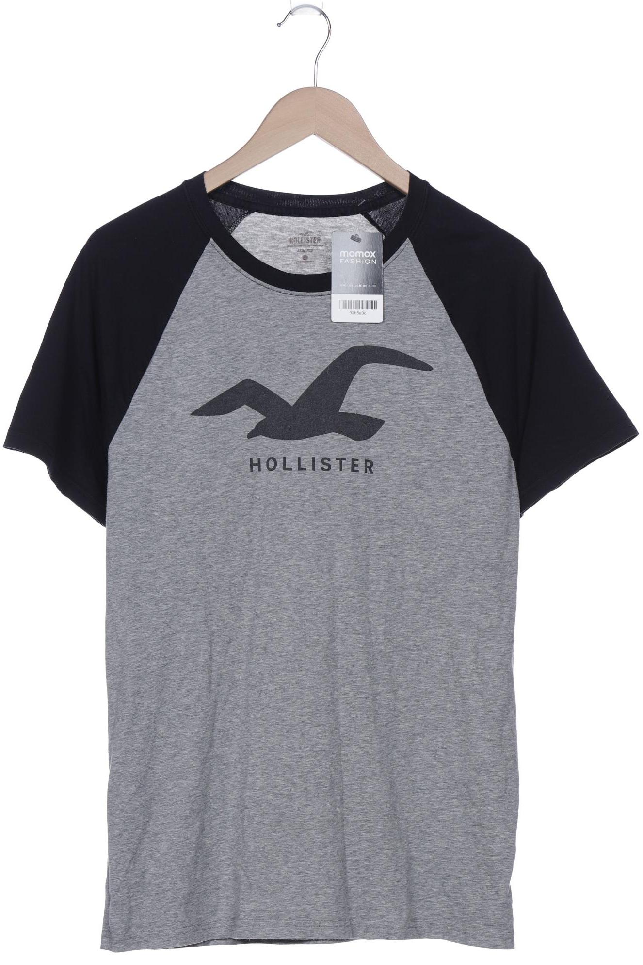 

Hollister Herren T-Shirt, grau, Gr. 48