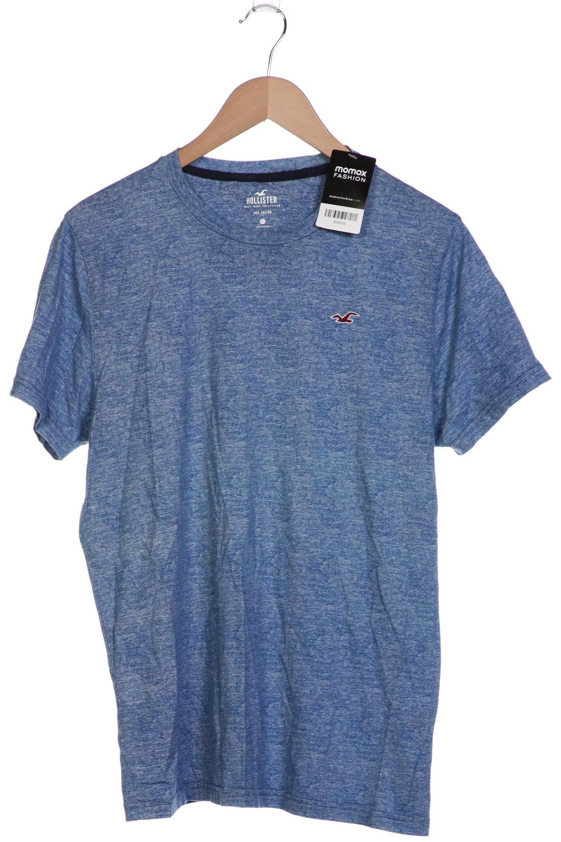 

Hollister Herren T-Shirt, blau, Gr. 52