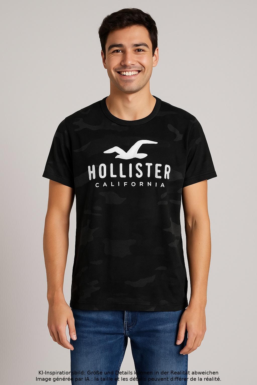 Thumbnail - Hollister Herren T-Shirt, mehrfarbig, Gr. 44