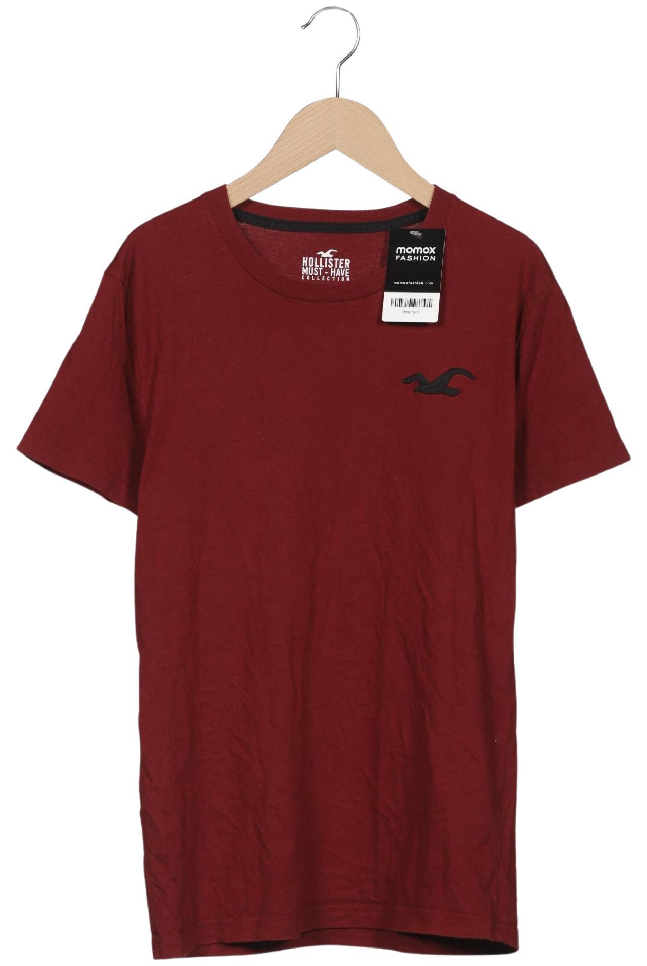 

Hollister Herren T-Shirt, bordeaux, Gr. 44
