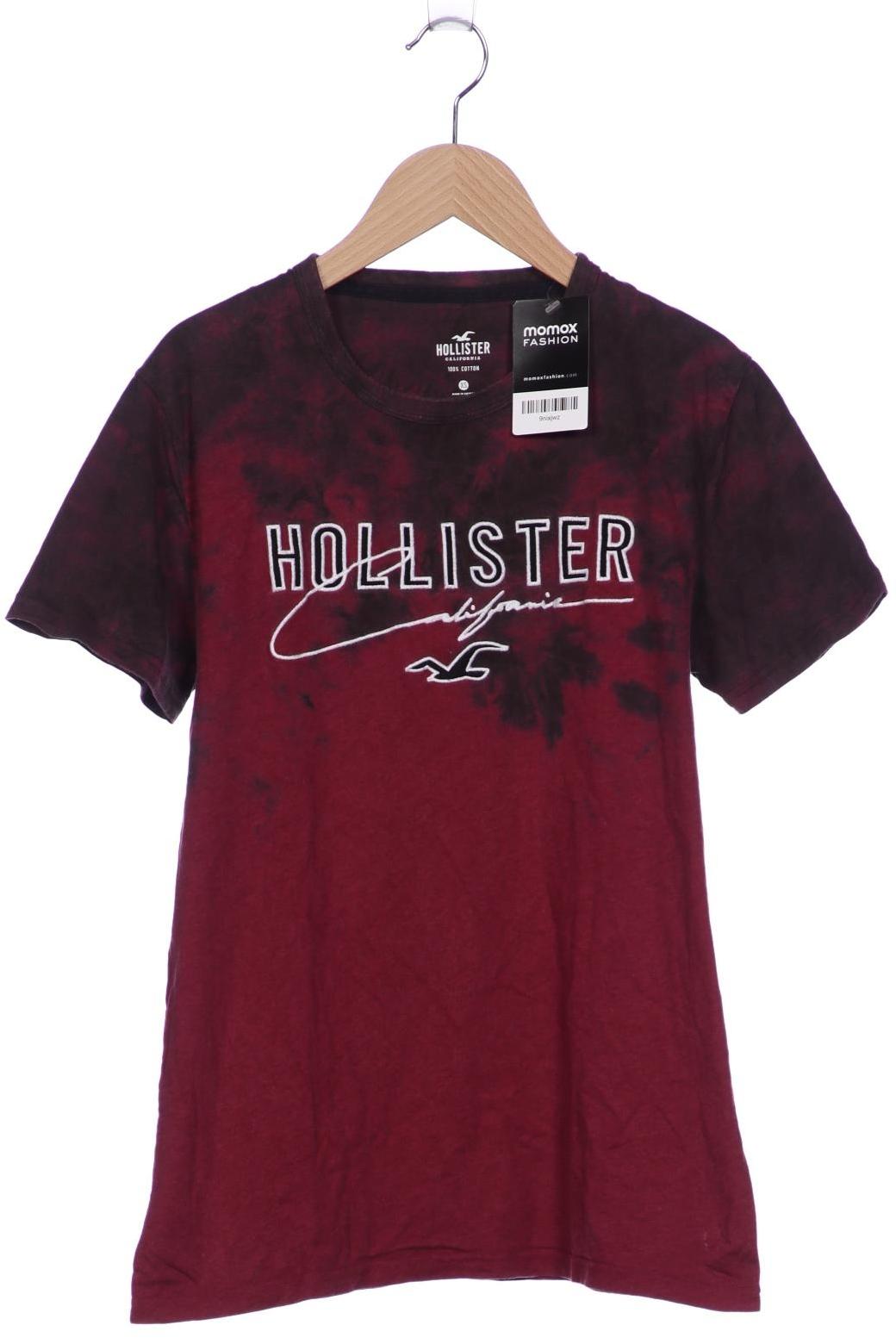 

Hollister Herren T-Shirt, bordeaux, Gr. 44