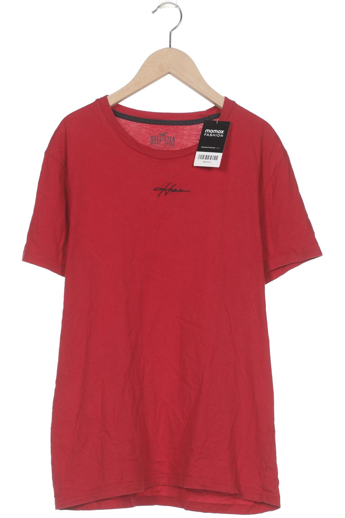 

Hollister Herren T-Shirt, rot, Gr. 48