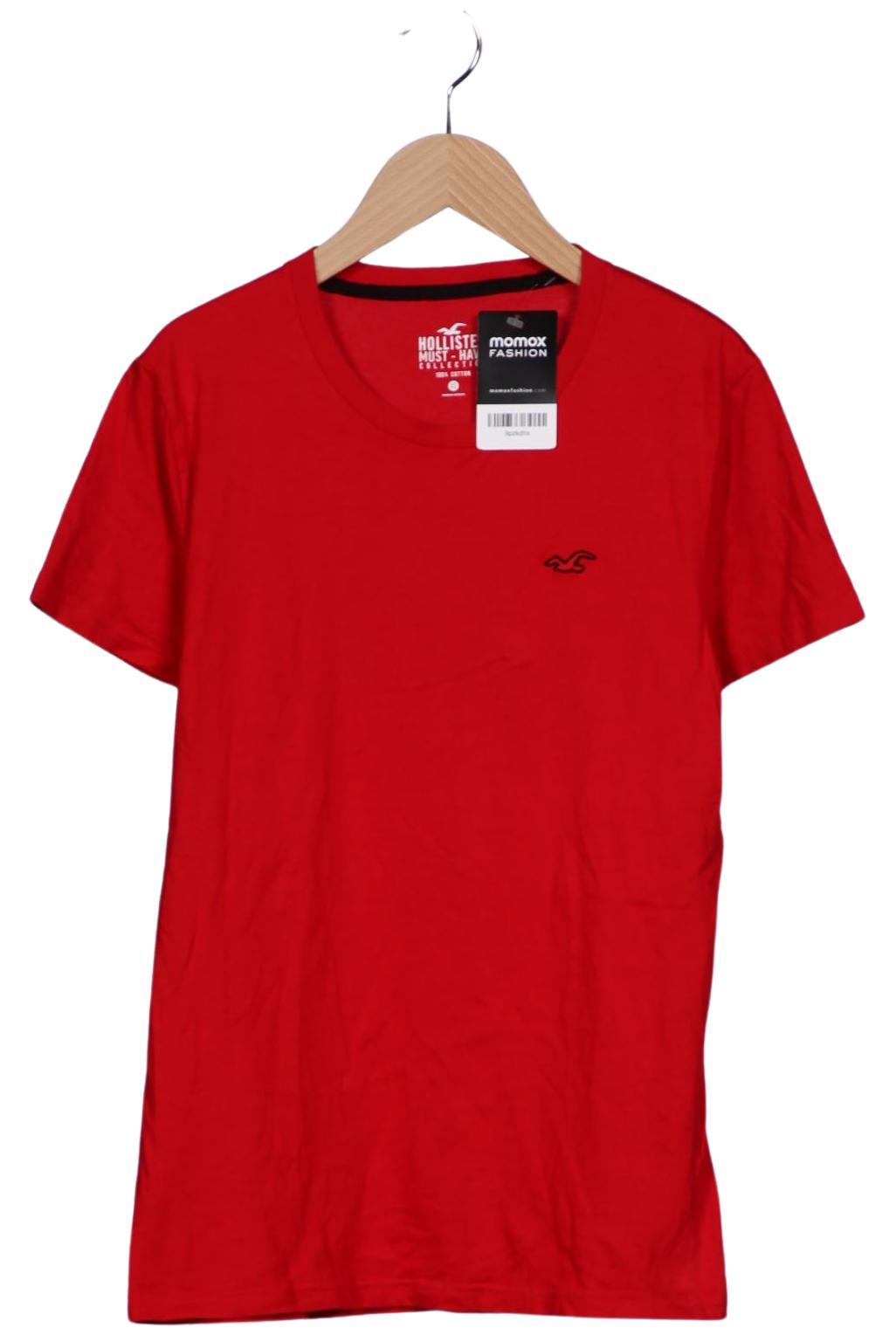 

Hollister Herren T-Shirt, rot, Gr. 44