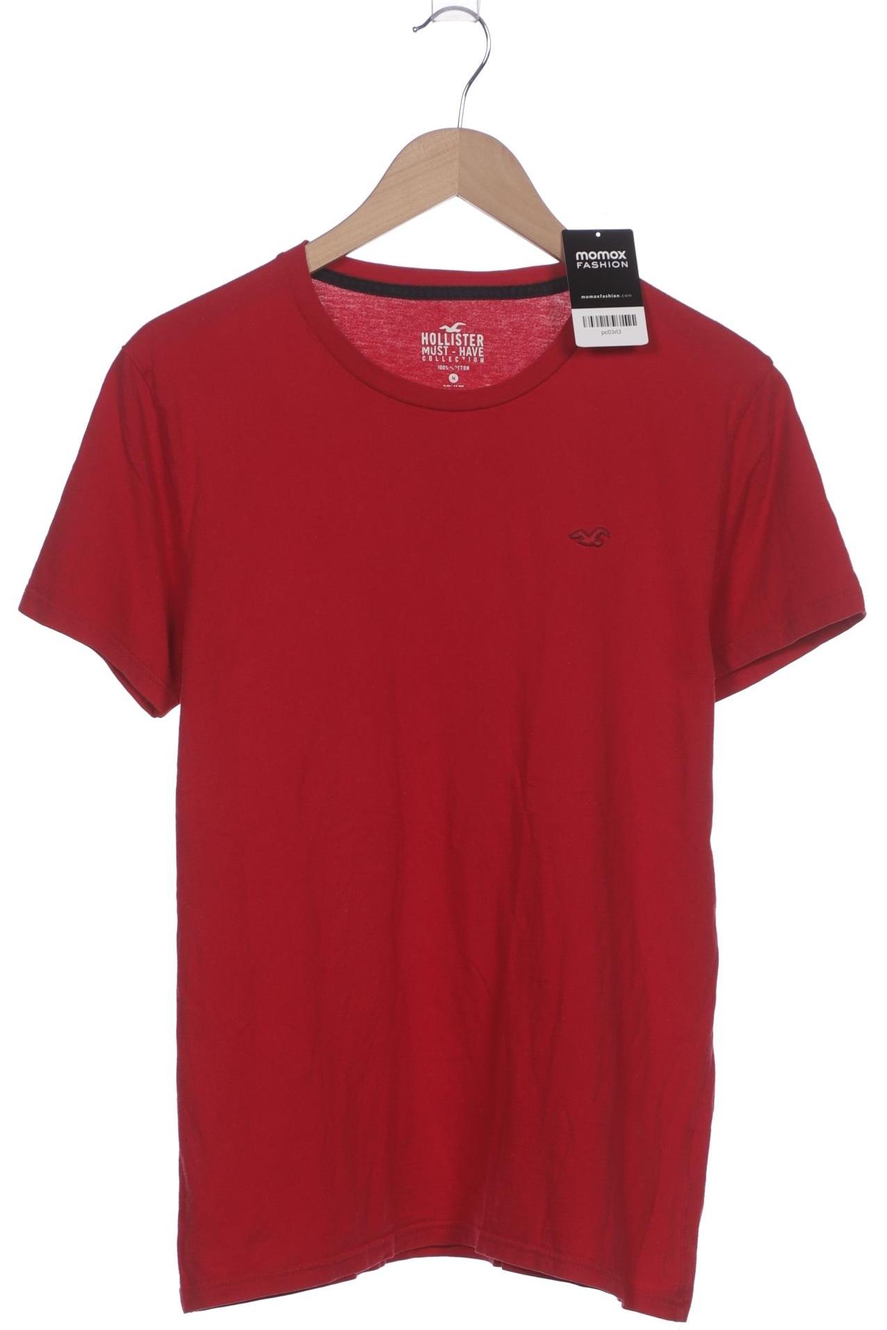 

Hollister Herren T-Shirt, rot, Gr. 48