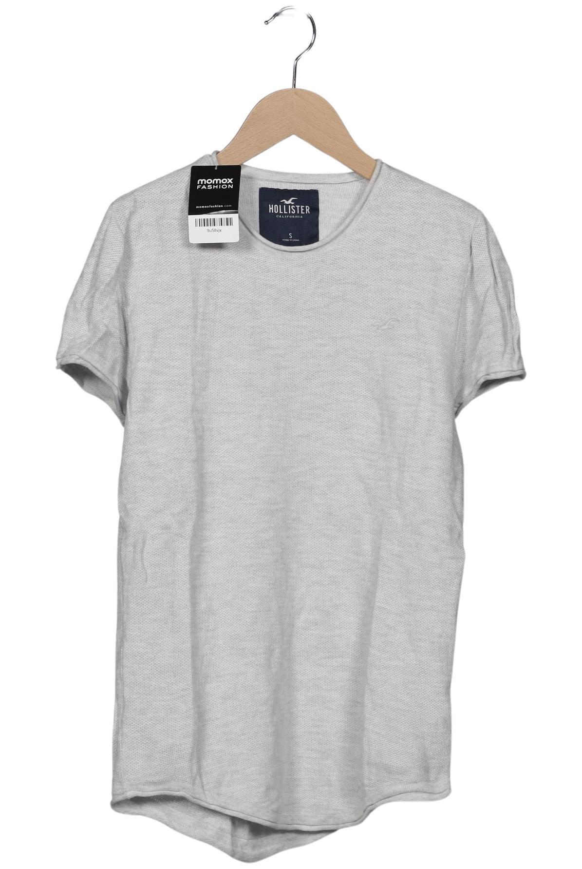 

Hollister Herren T-Shirt, grau, Gr. 46