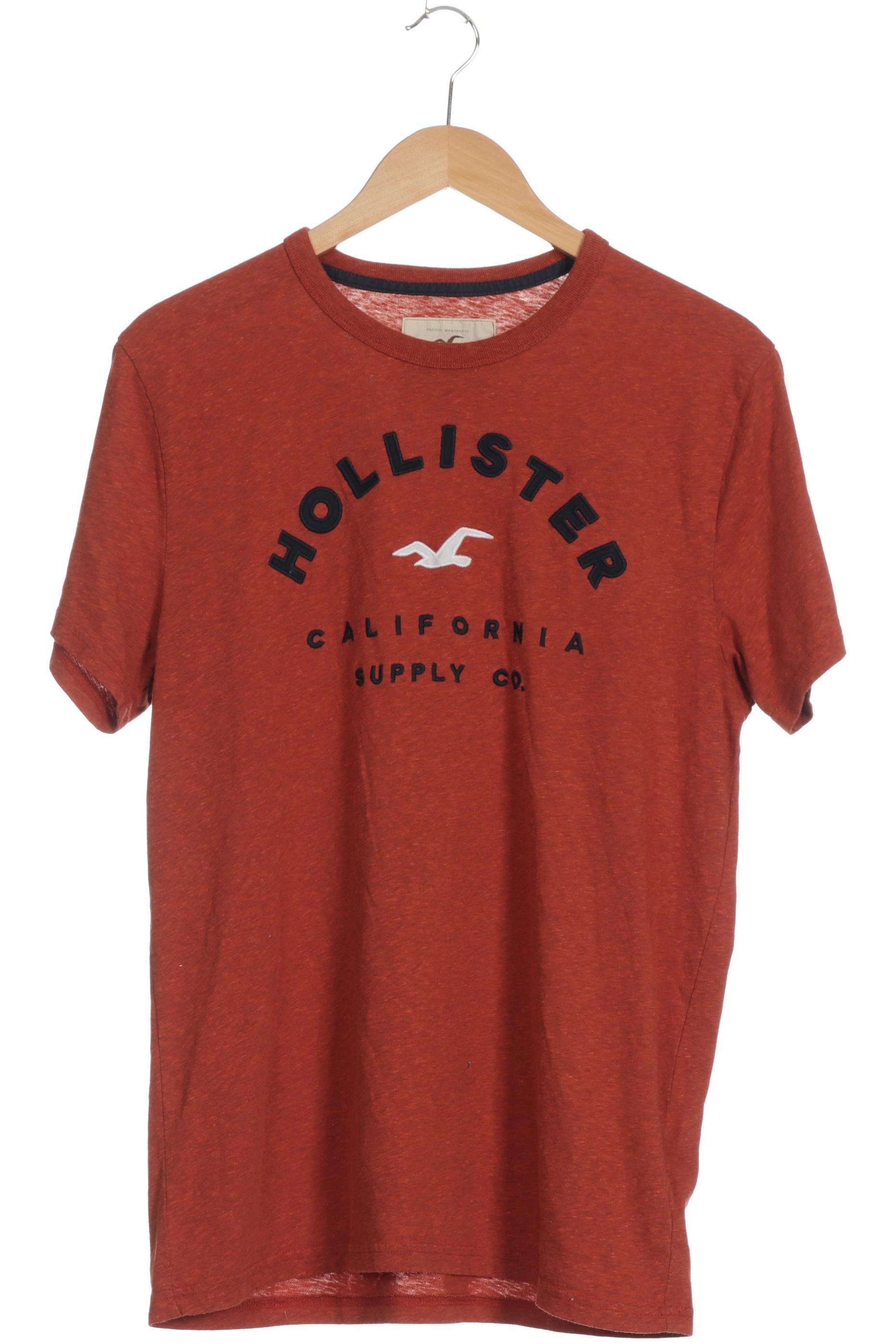 

Hollister Herren T-Shirt, orange, Gr.