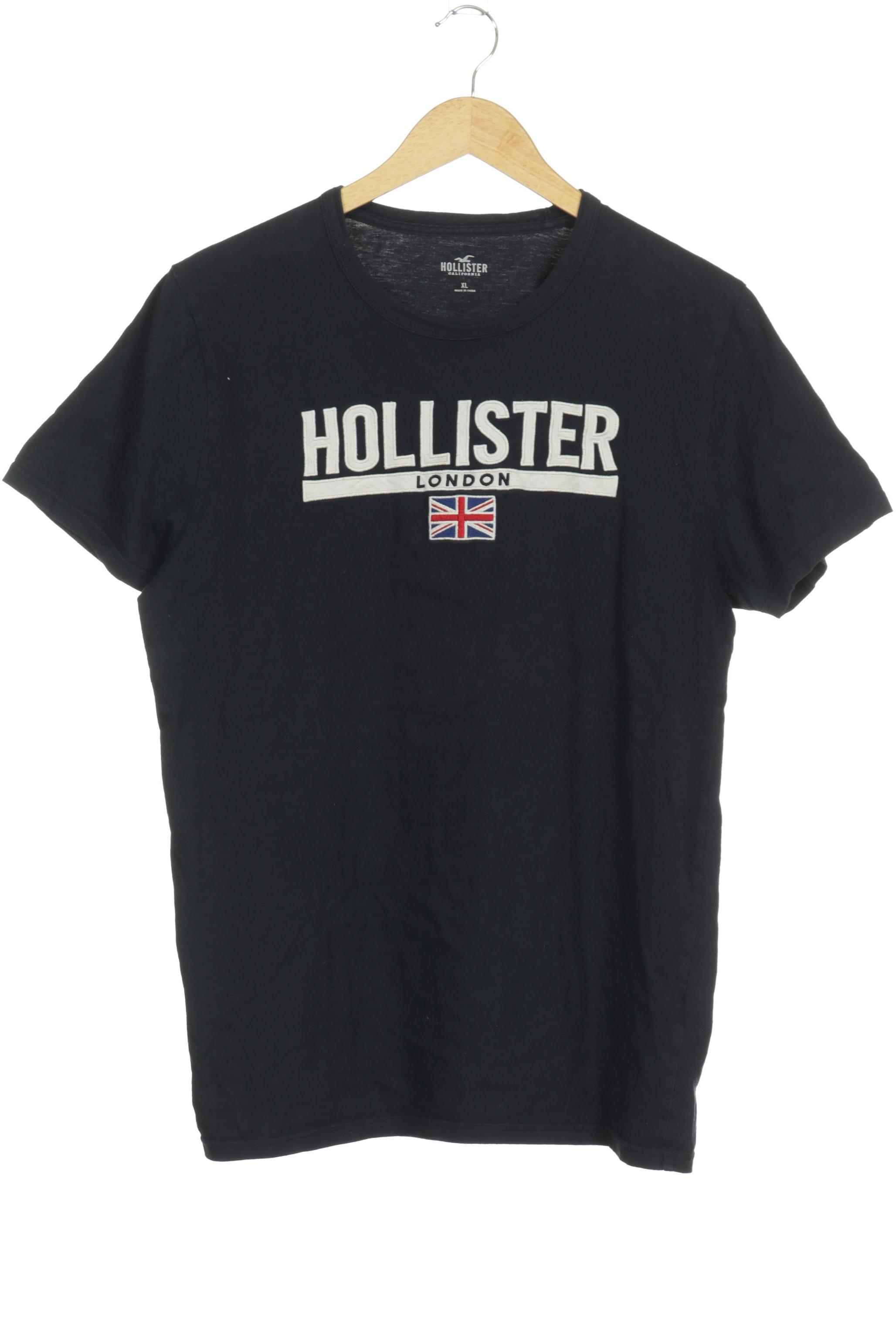 

Hollister Herren T-Shirt, blau, Gr.