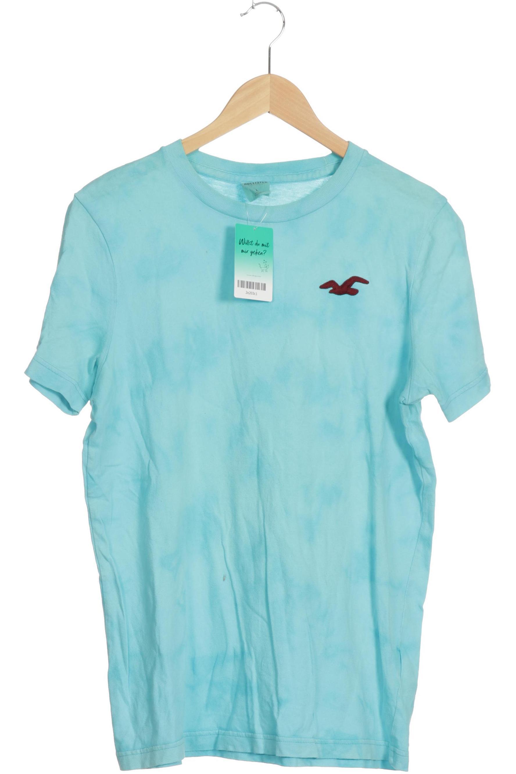 

Hollister Herren T-Shirt, blau, Gr.