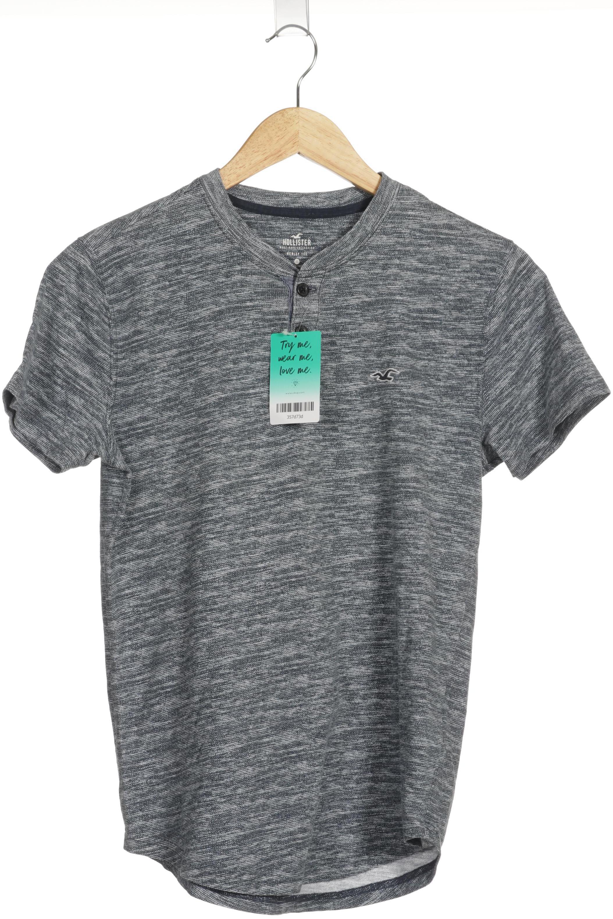 

Hollister Herren T-Shirt, blau, Gr.