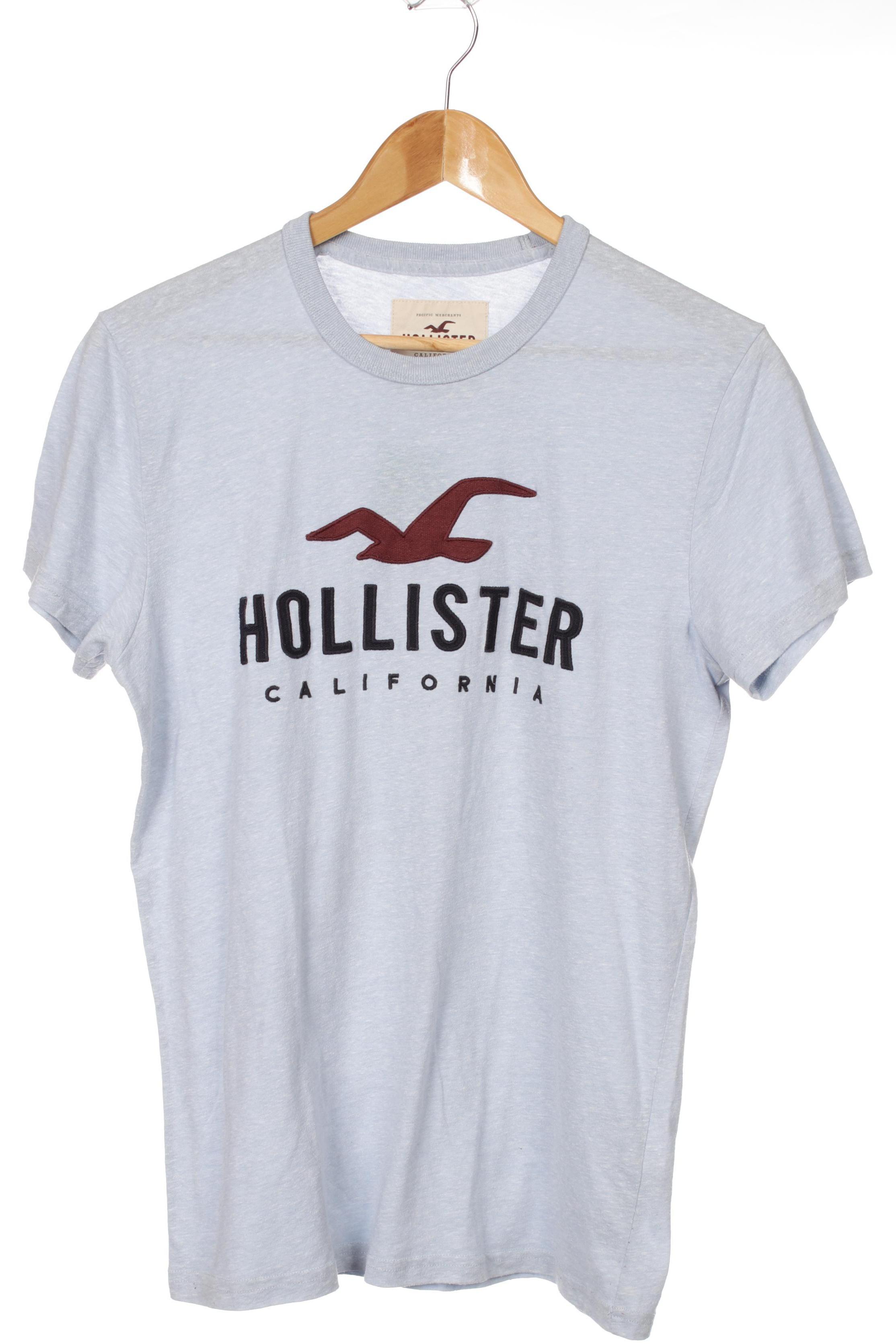 

Hollister Herren T-Shirt, blau, Gr.