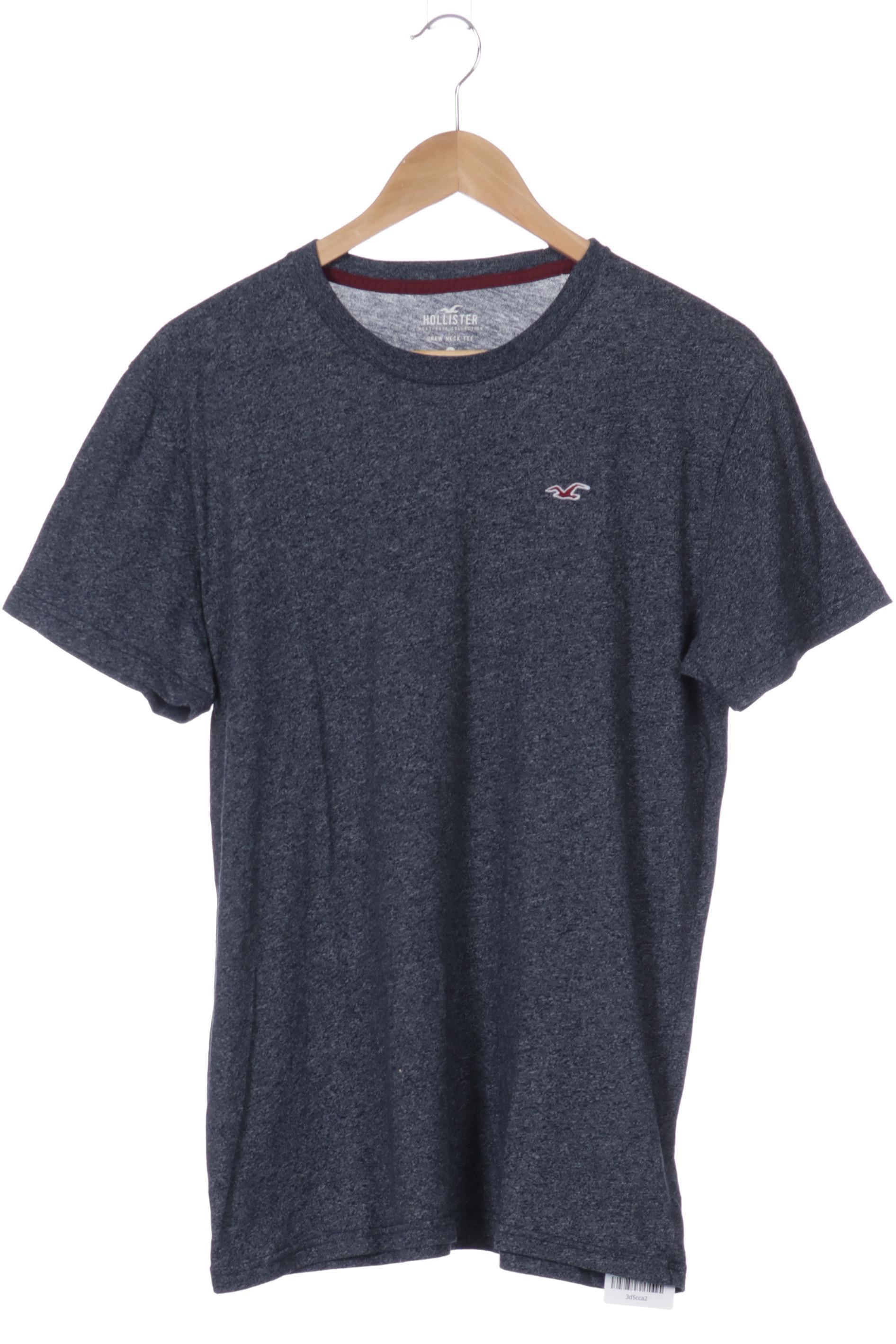 

Hollister Herren T-Shirt, blau, Gr.