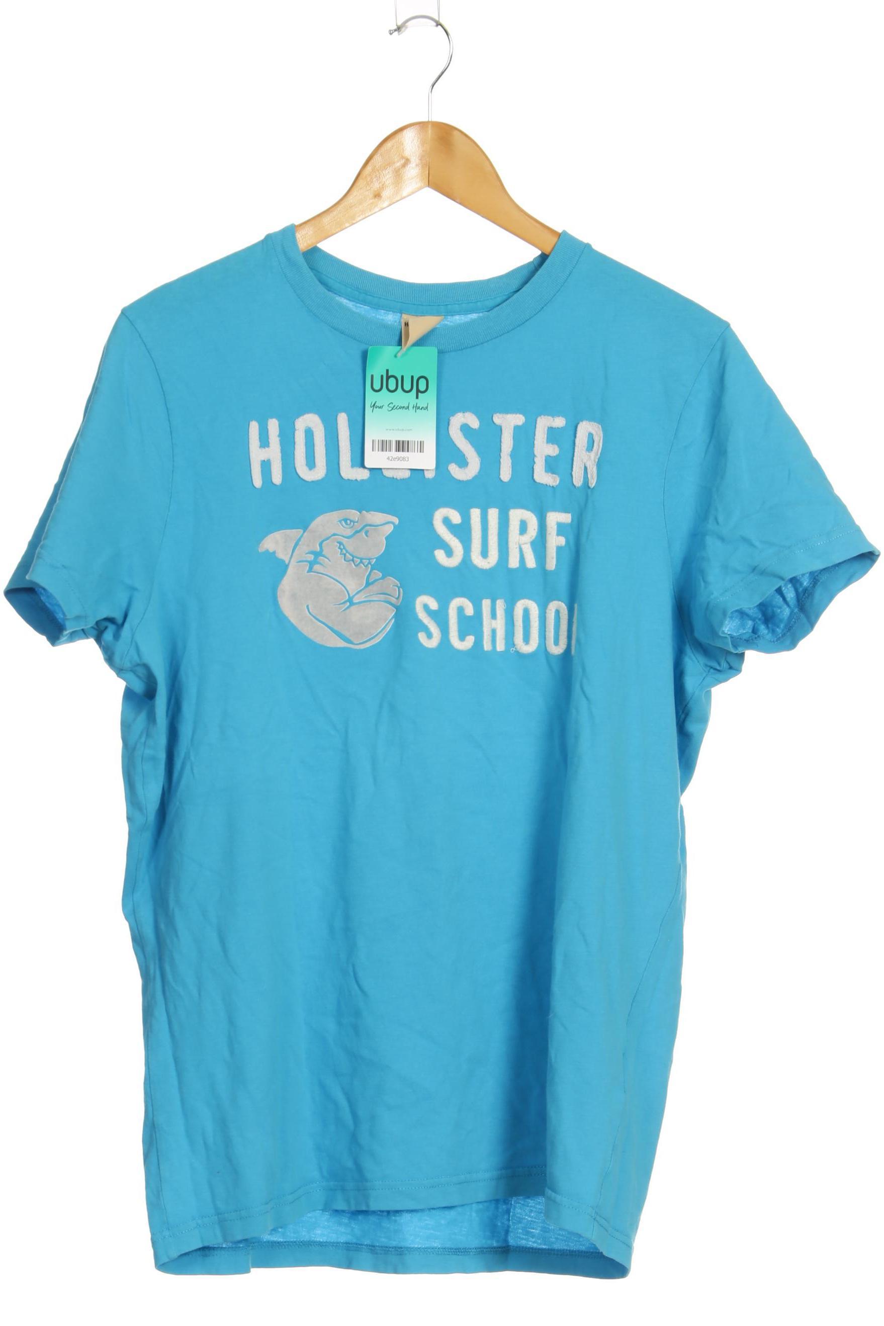 

Hollister Herren T-Shirt, blau, Gr.