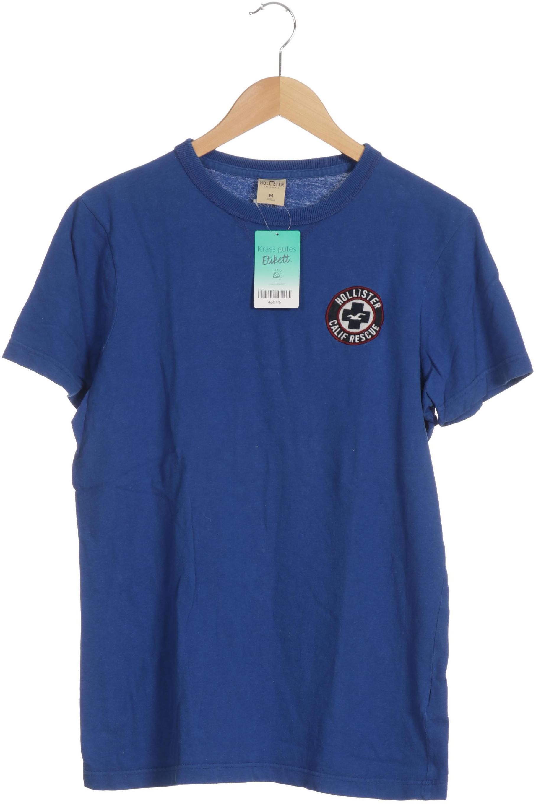 

Hollister Herren T-Shirt, blau, Gr.