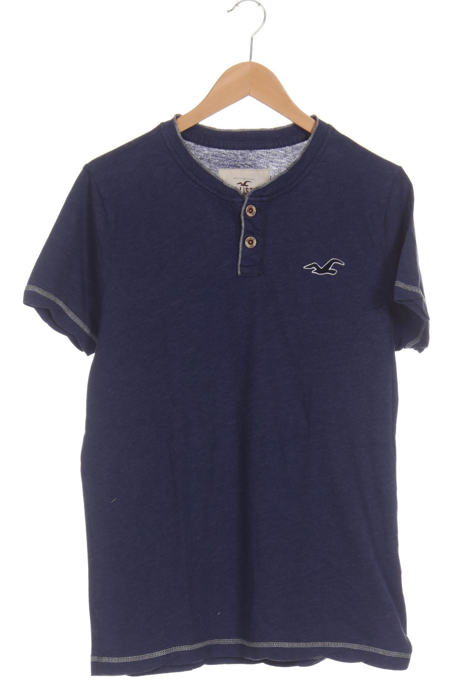 

Hollister Herren T-Shirt, blau, Gr.
