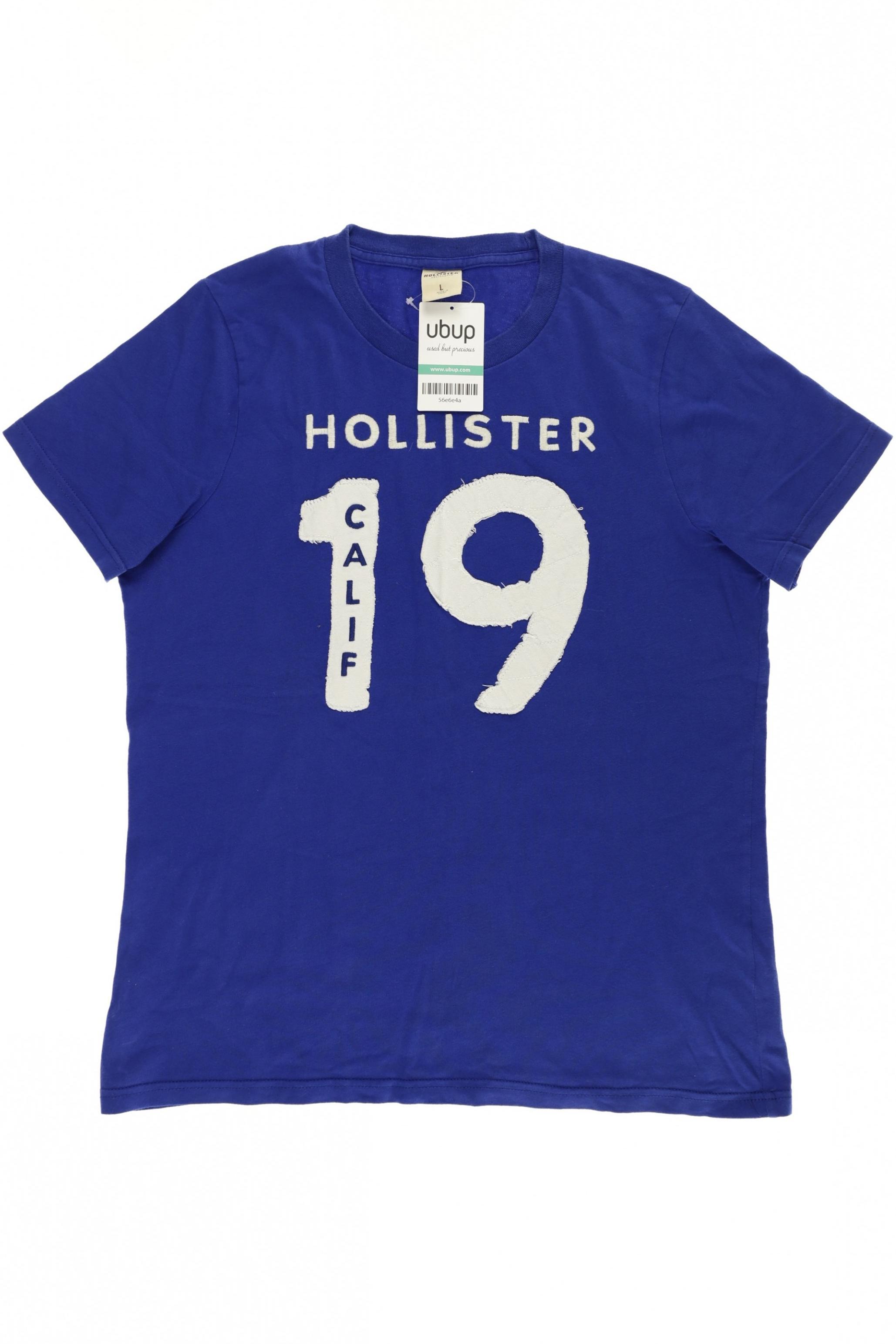 

Hollister Herren T-Shirt, blau, Gr.