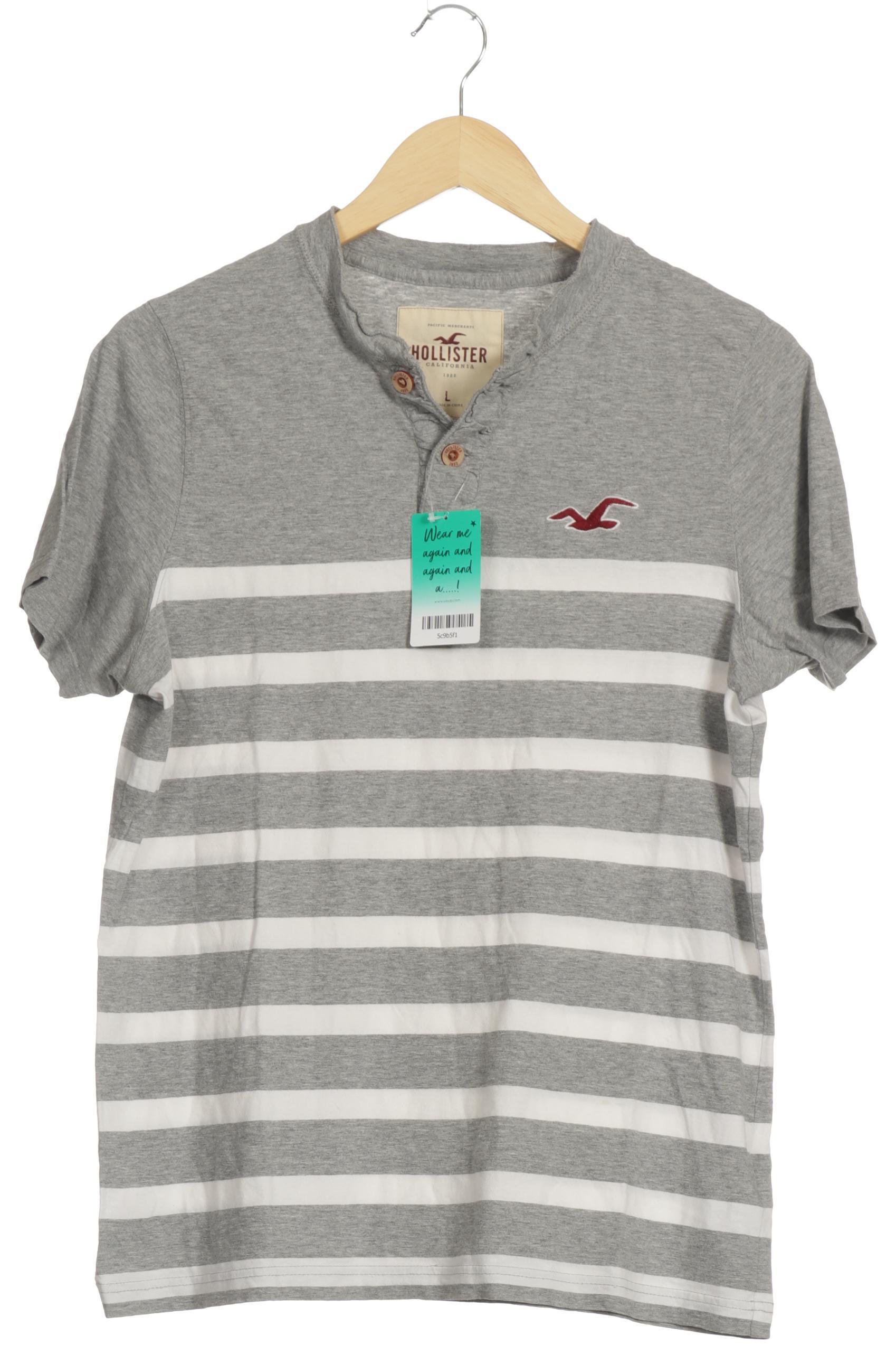 

Hollister Herren T-Shirt, grau, Gr.