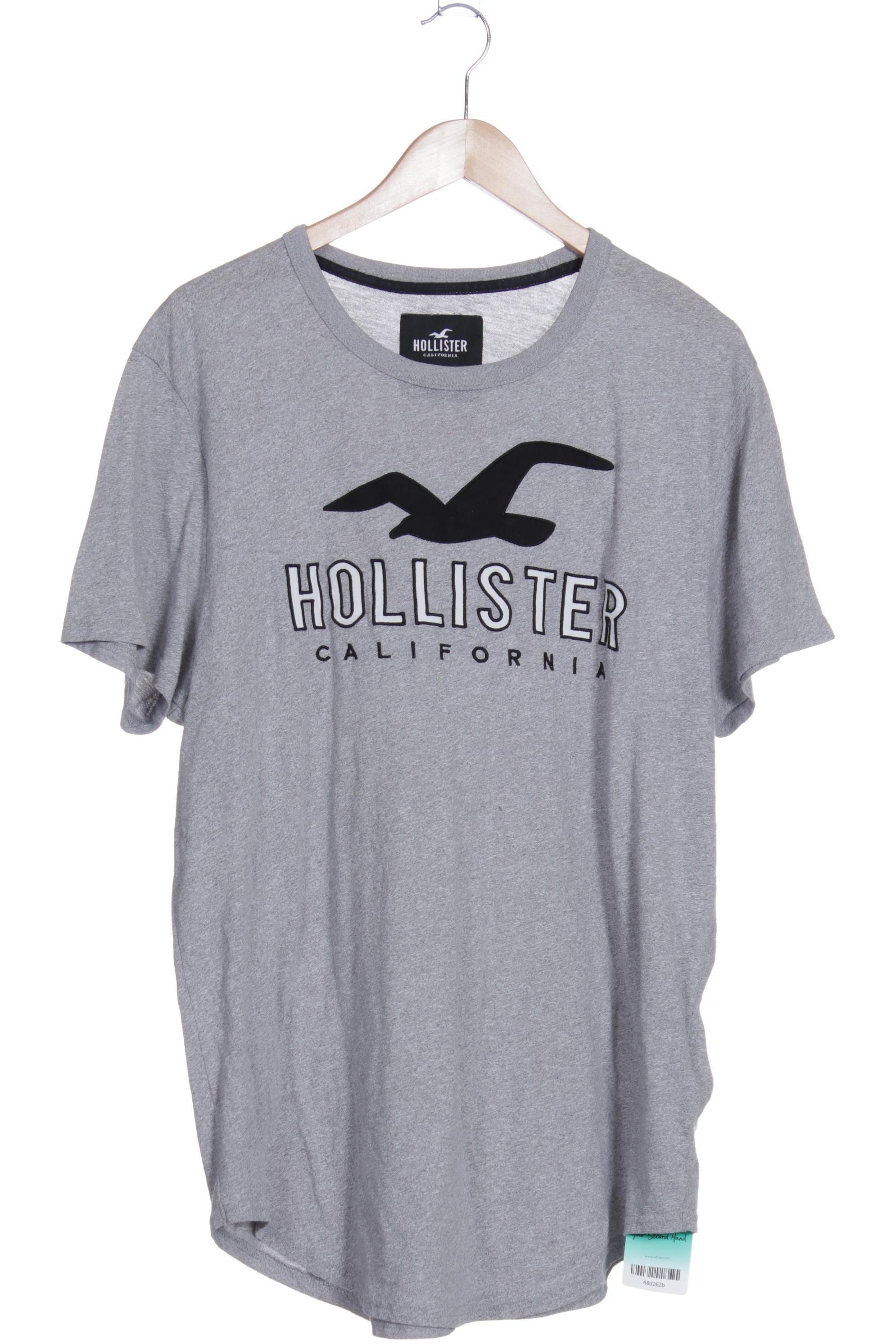 Thumbnail - Hollister Herren T-Shirt, grau, Gr.