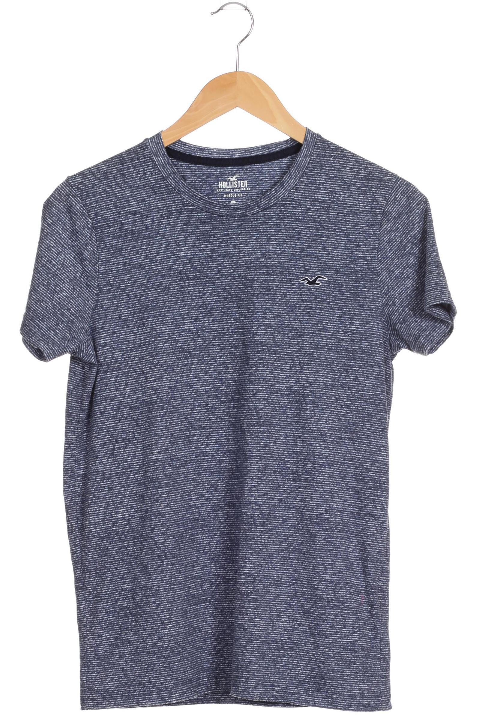 

Hollister Herren T-Shirt, blau, Gr.