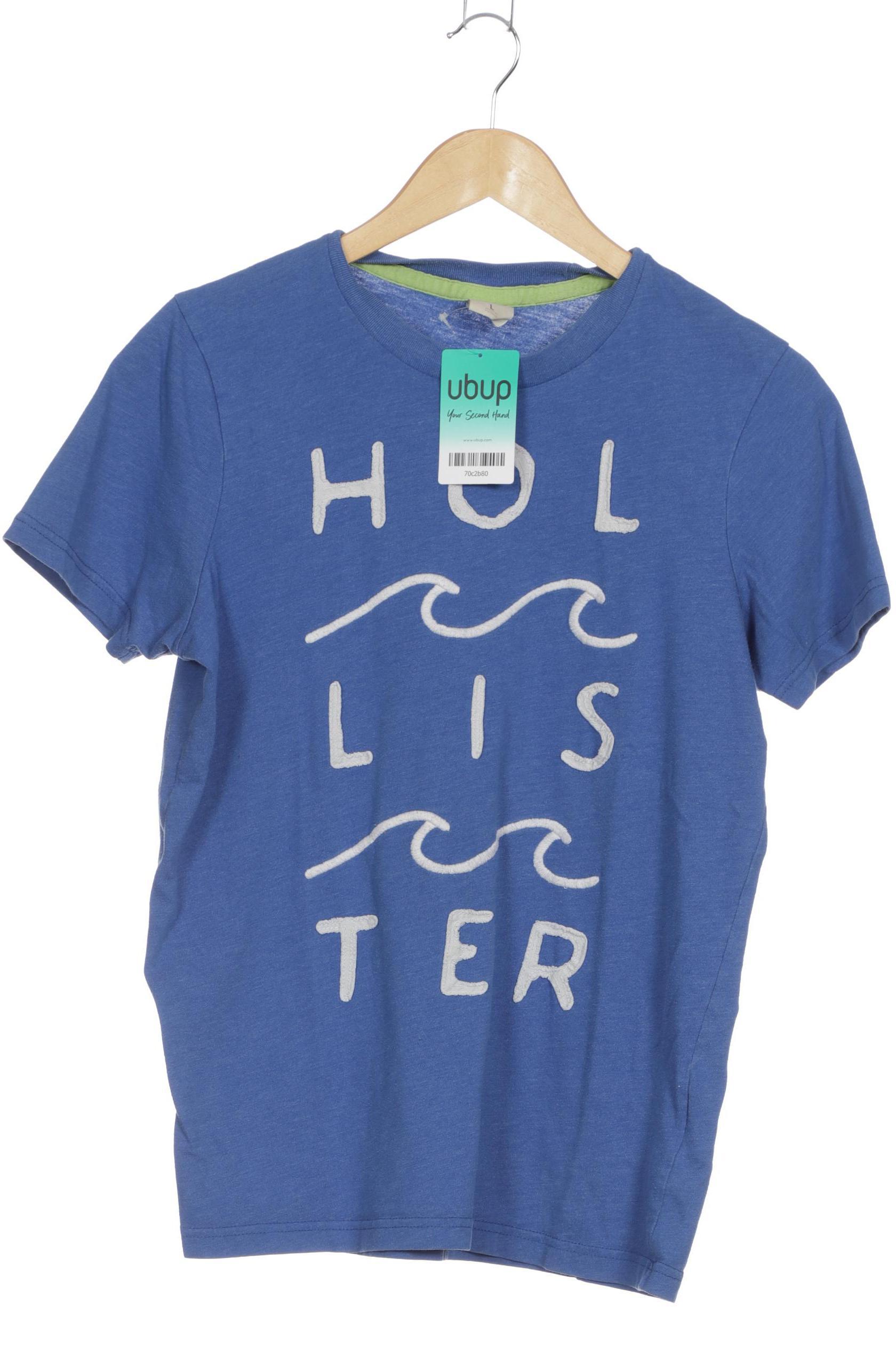 

Hollister Herren T-Shirt, blau, Gr.