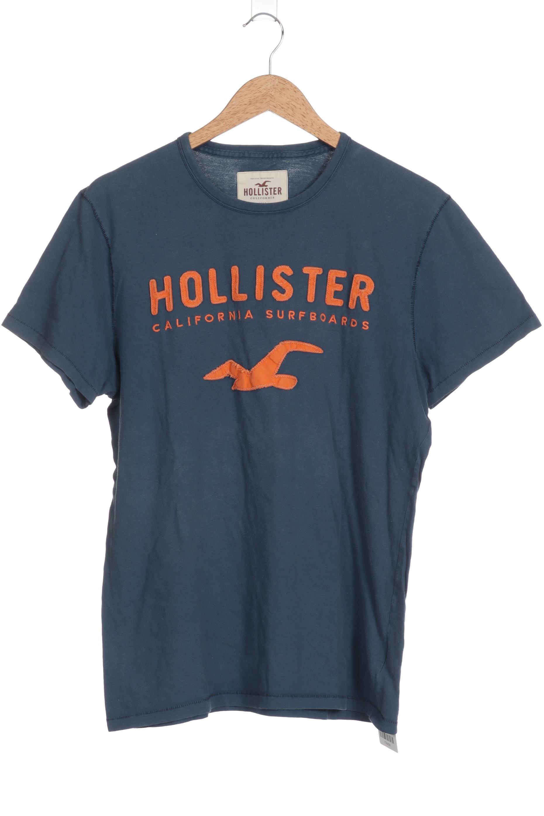 

Hollister Herren T-Shirt, blau, Gr.