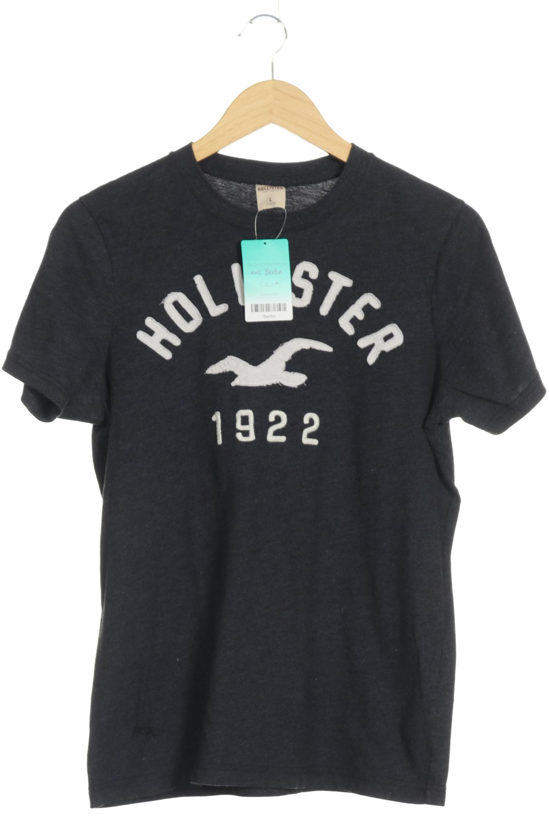 

Hollister Herren T-Shirt, blau, Gr.