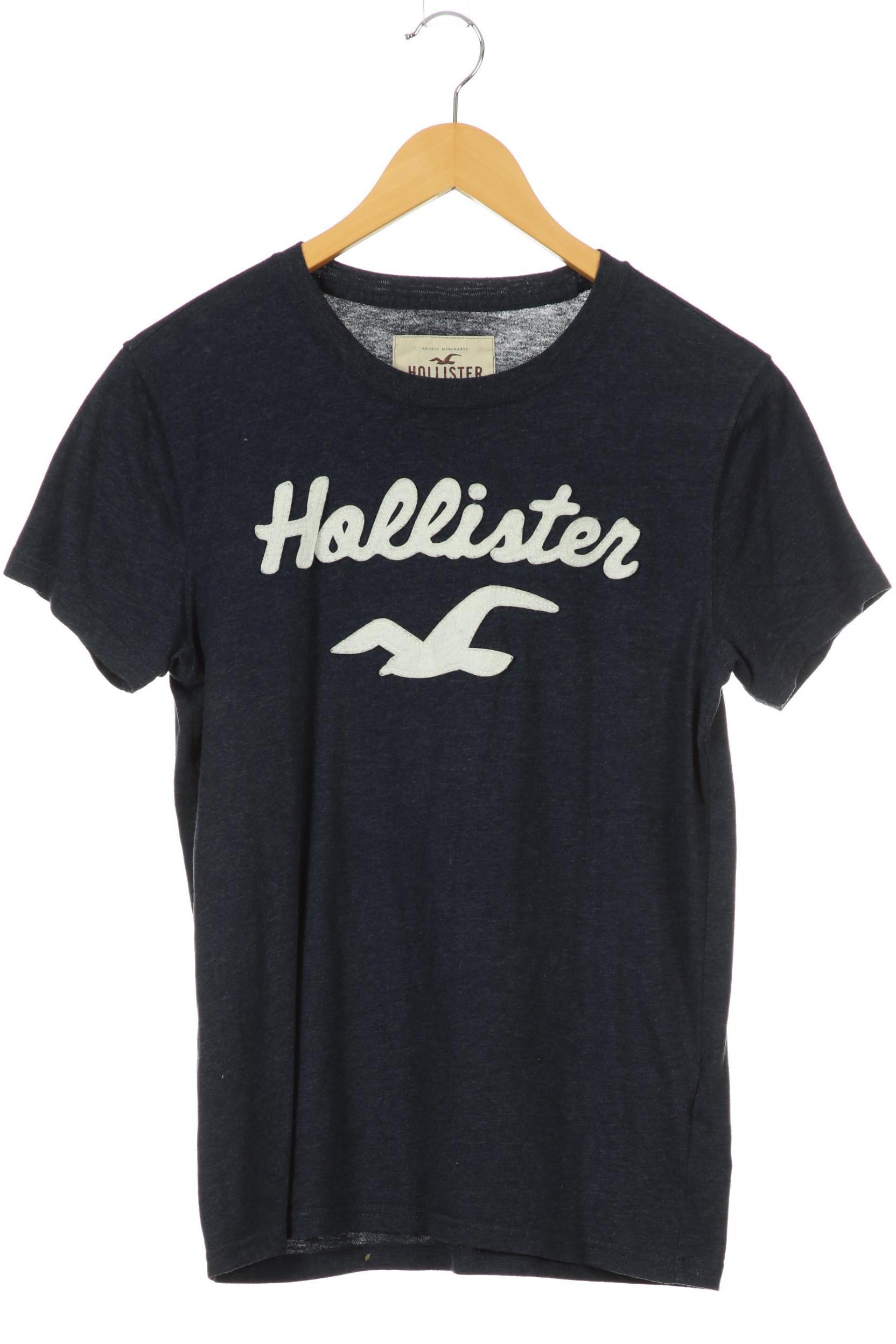 

Hollister Herren T-Shirt, blau, Gr.