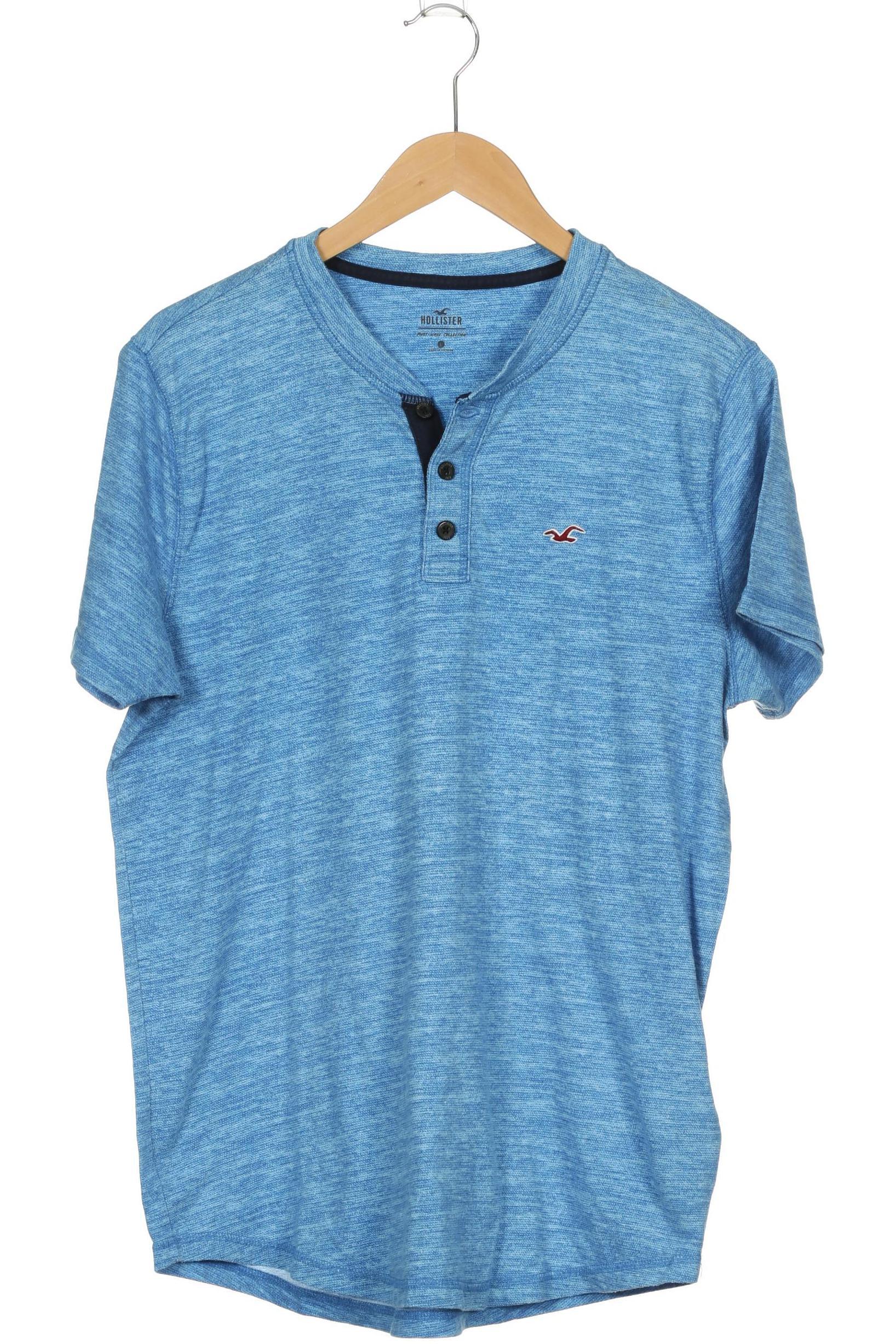 

Hollister Herren T-Shirt, blau, Gr.