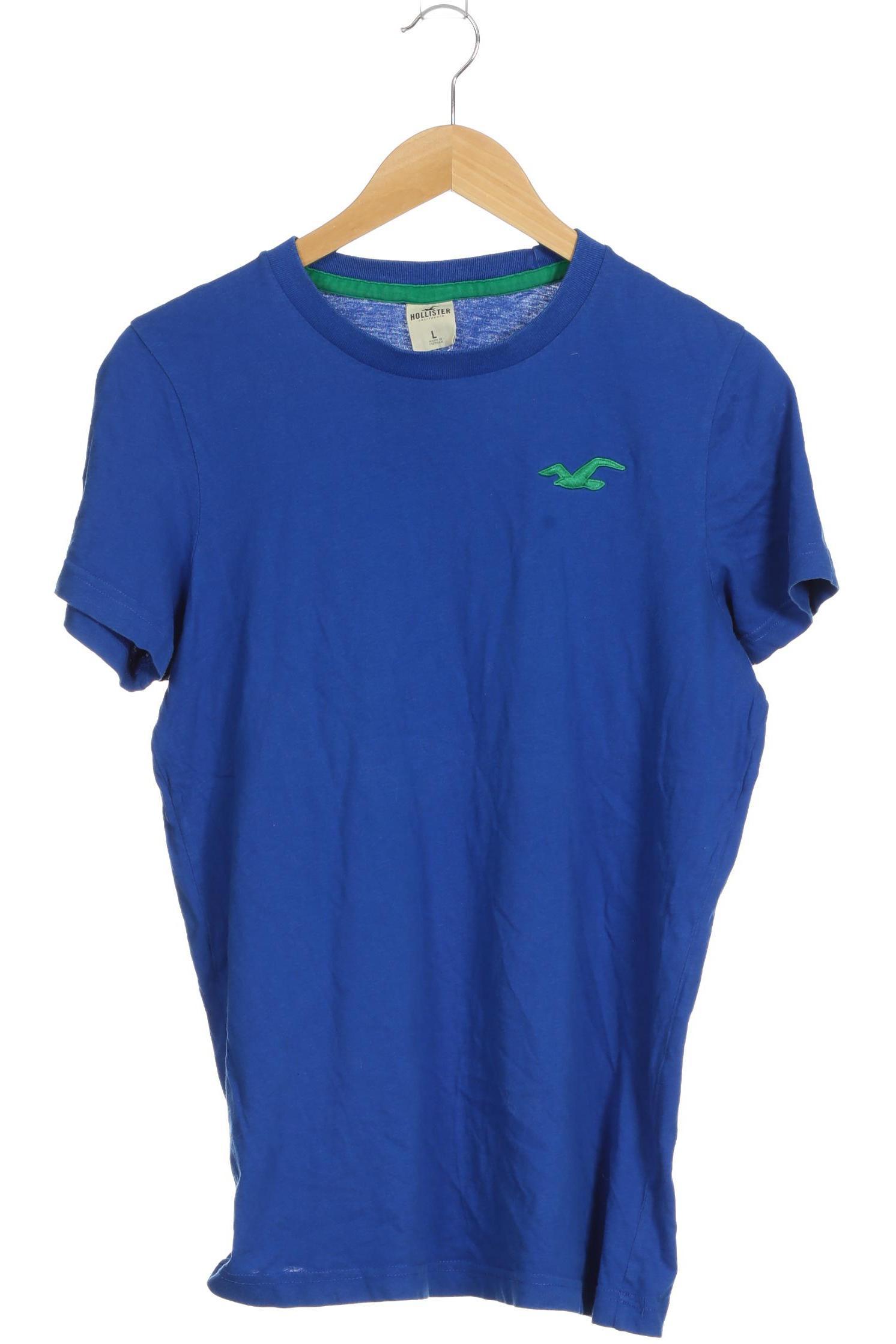 

Hollister Herren T-Shirt, blau, Gr.