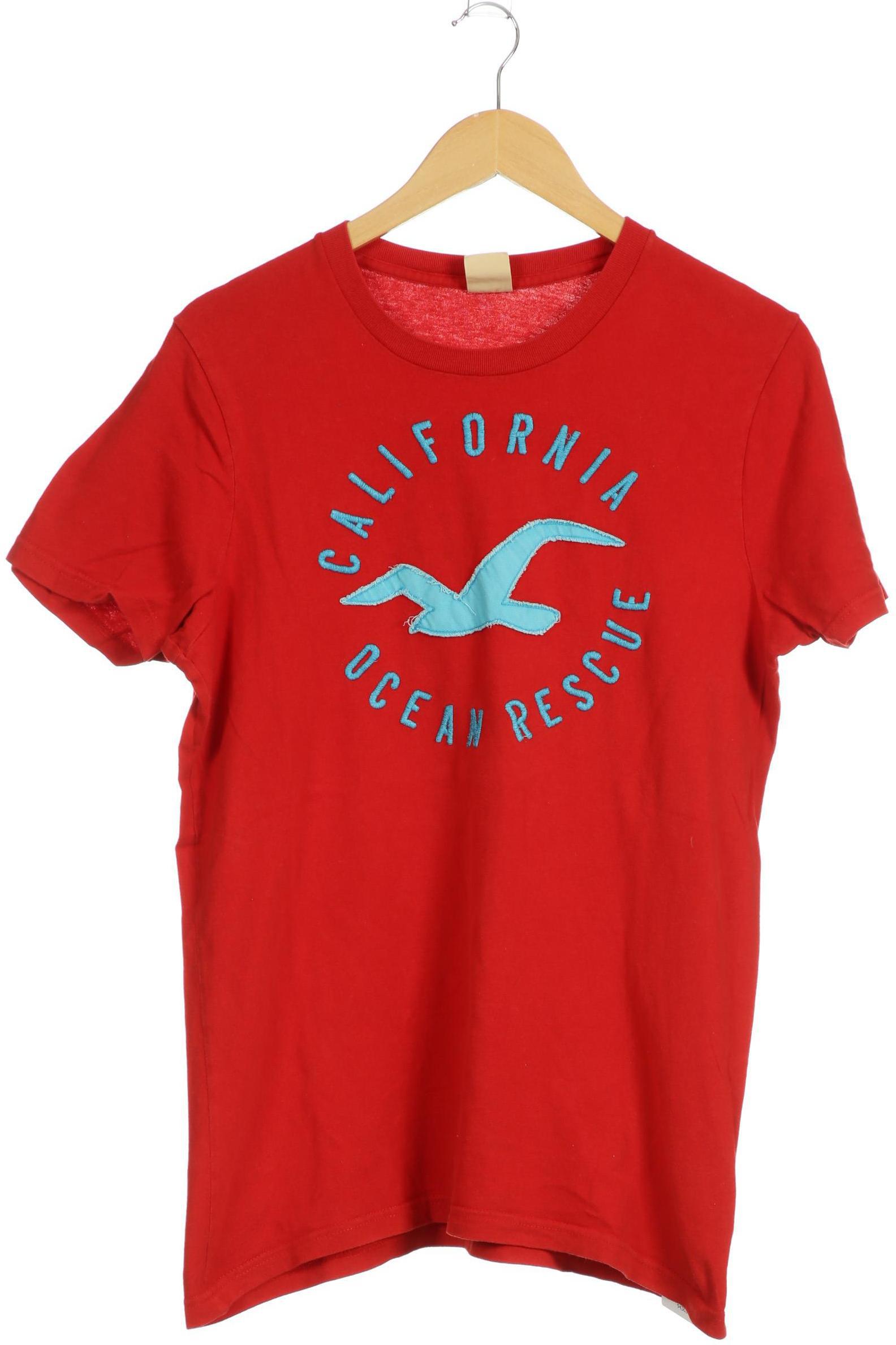 

Hollister Herren T-Shirt, rot, Gr.