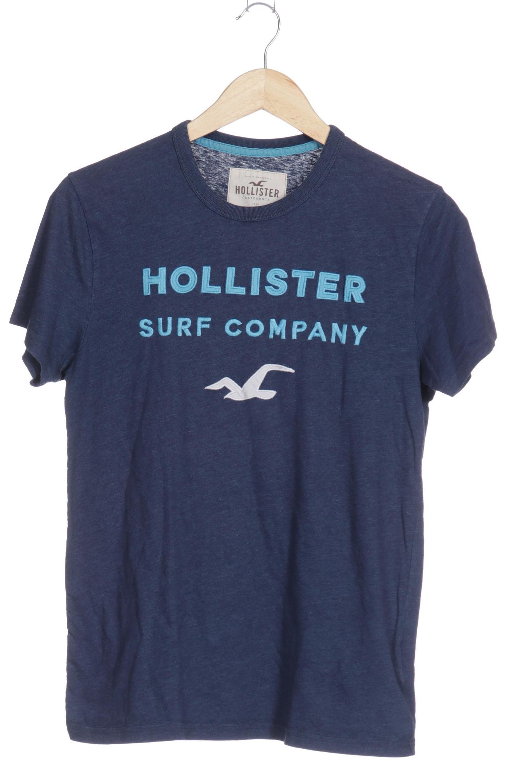

Hollister Herren T-Shirt, blau, Gr.