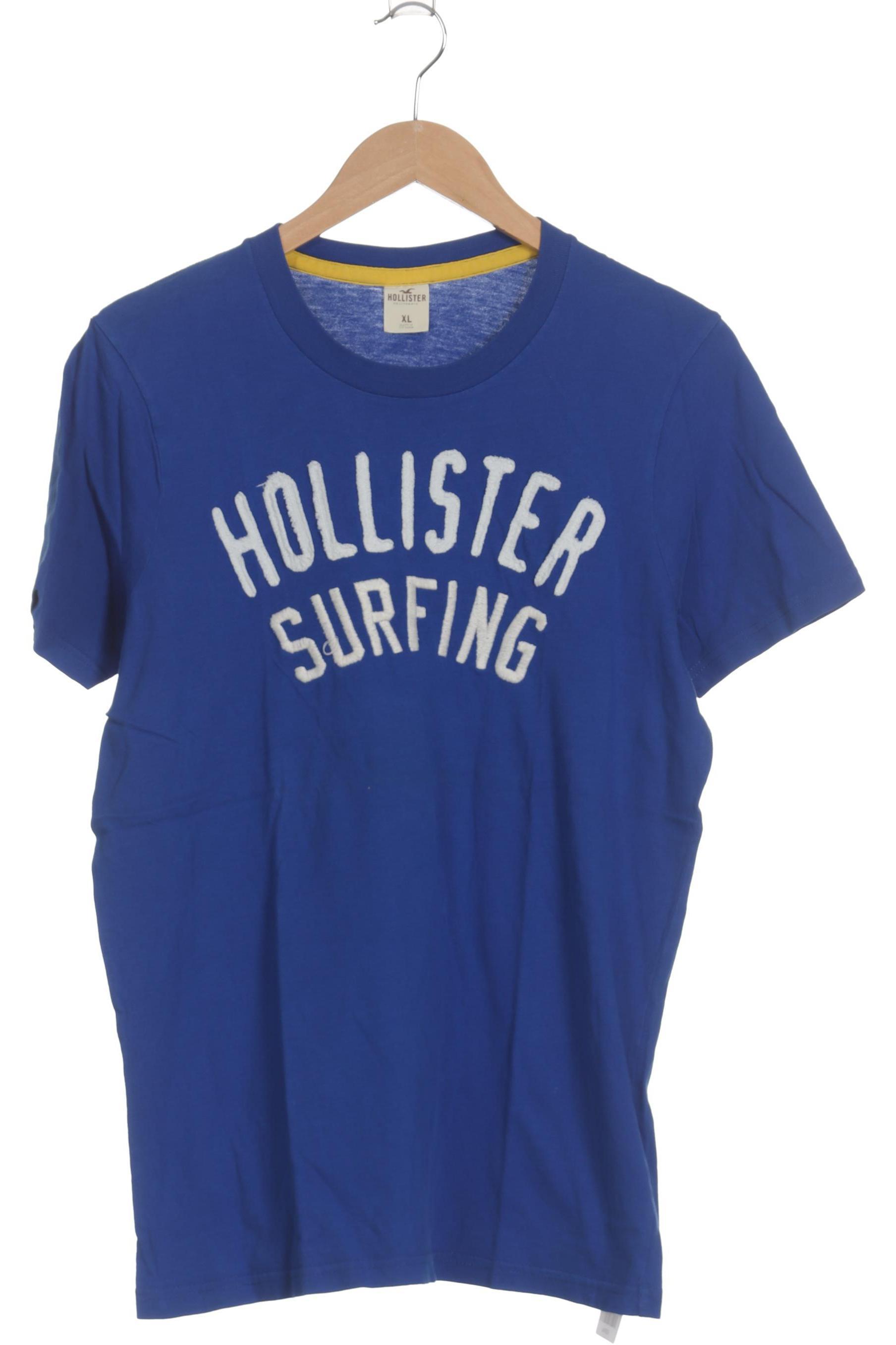 

Hollister Herren T-Shirt, blau, Gr.