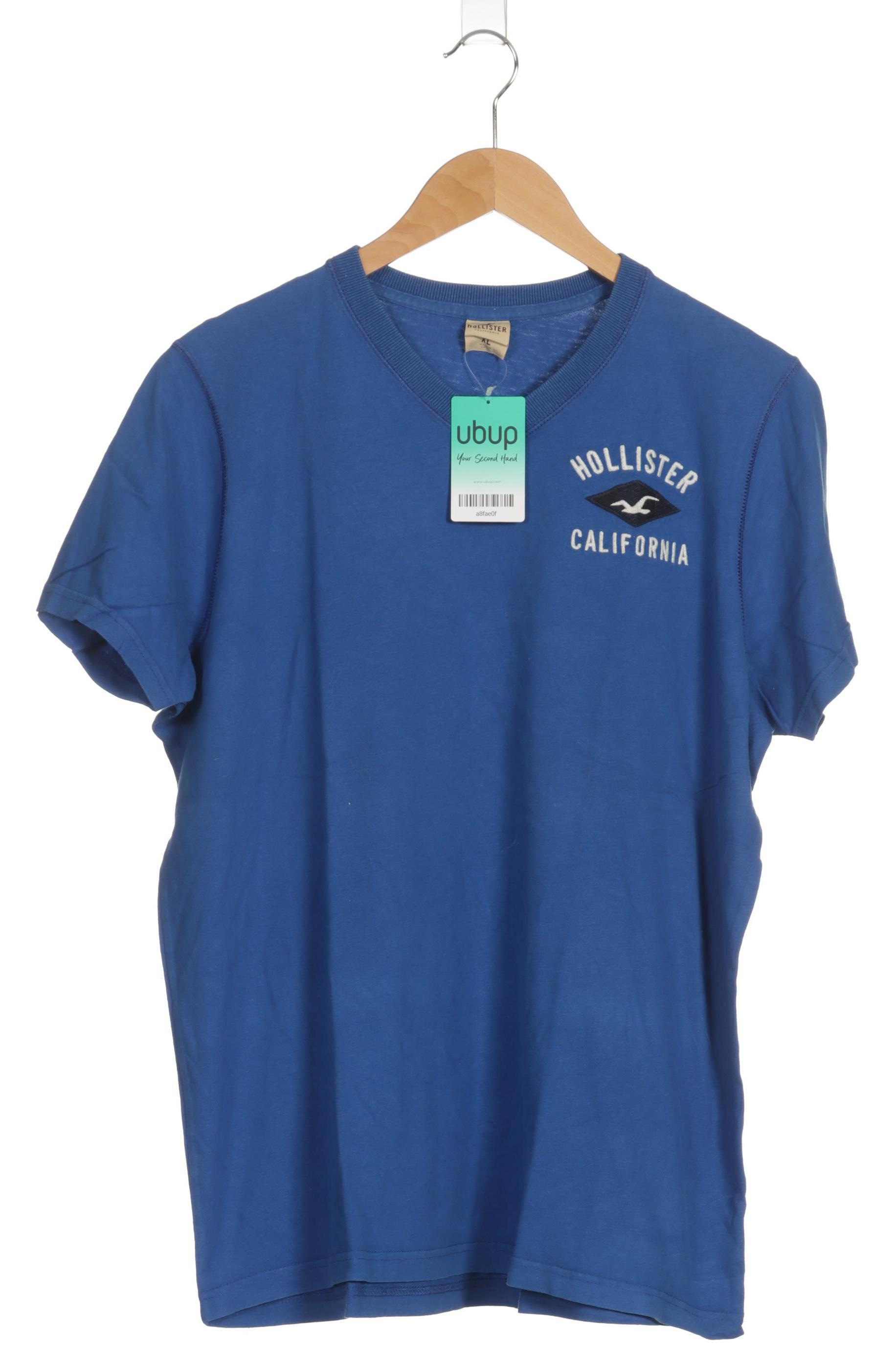 

Hollister Herren T-Shirt, blau, Gr.