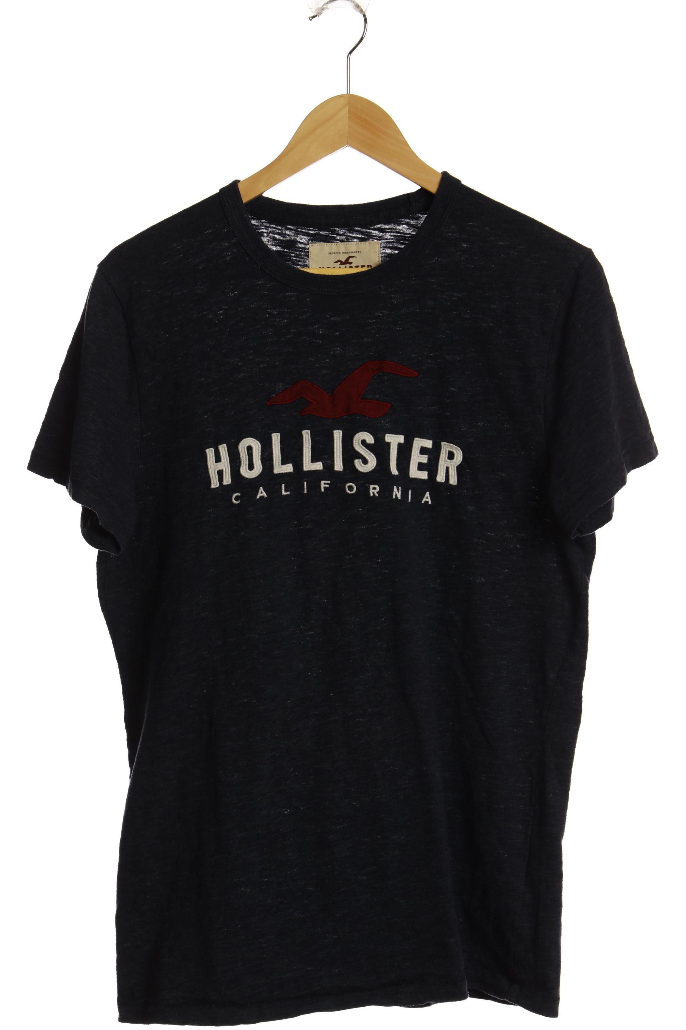 

Hollister Herren T-Shirt, blau, Gr.