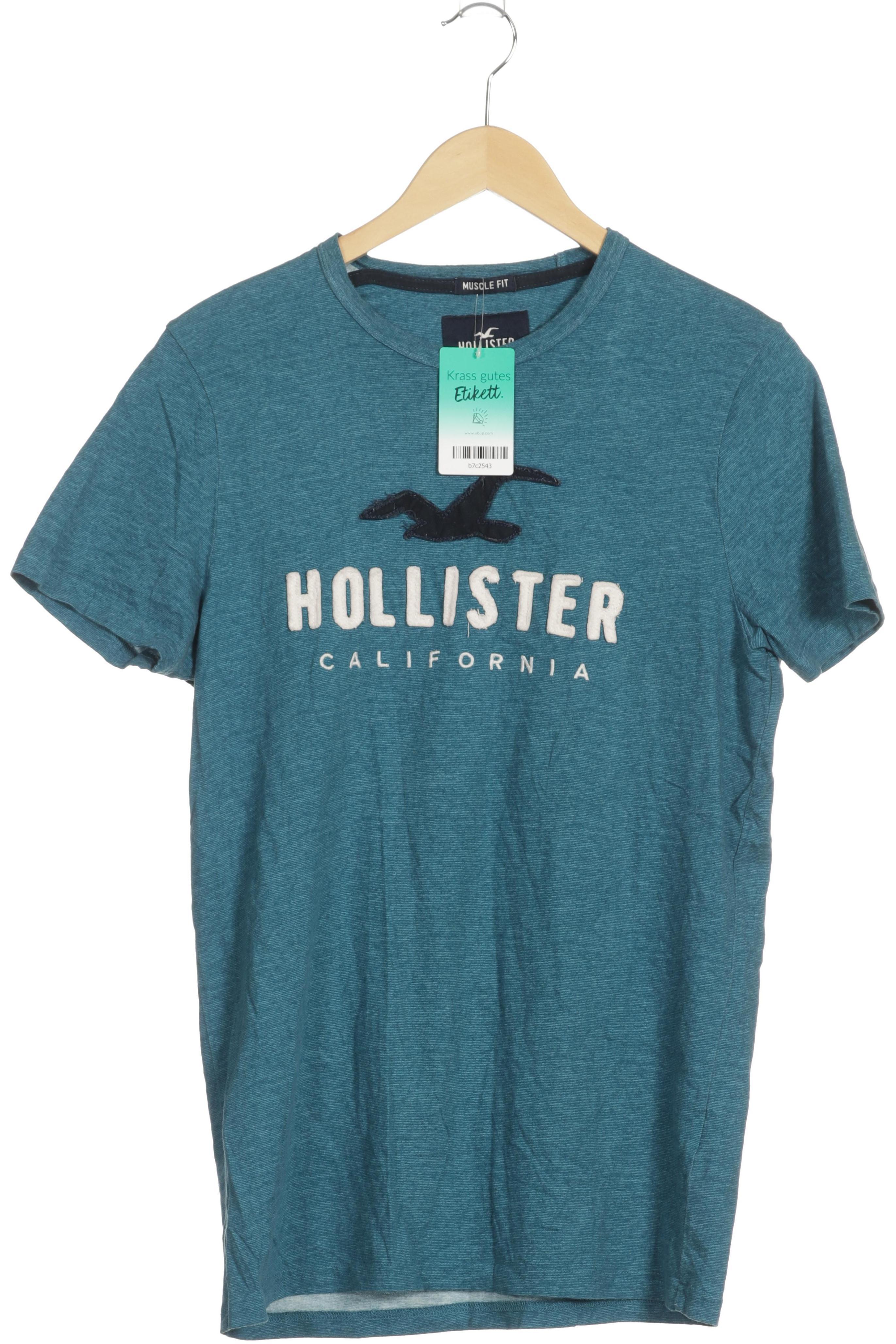 

Hollister Herren T-Shirt, blau, Gr.