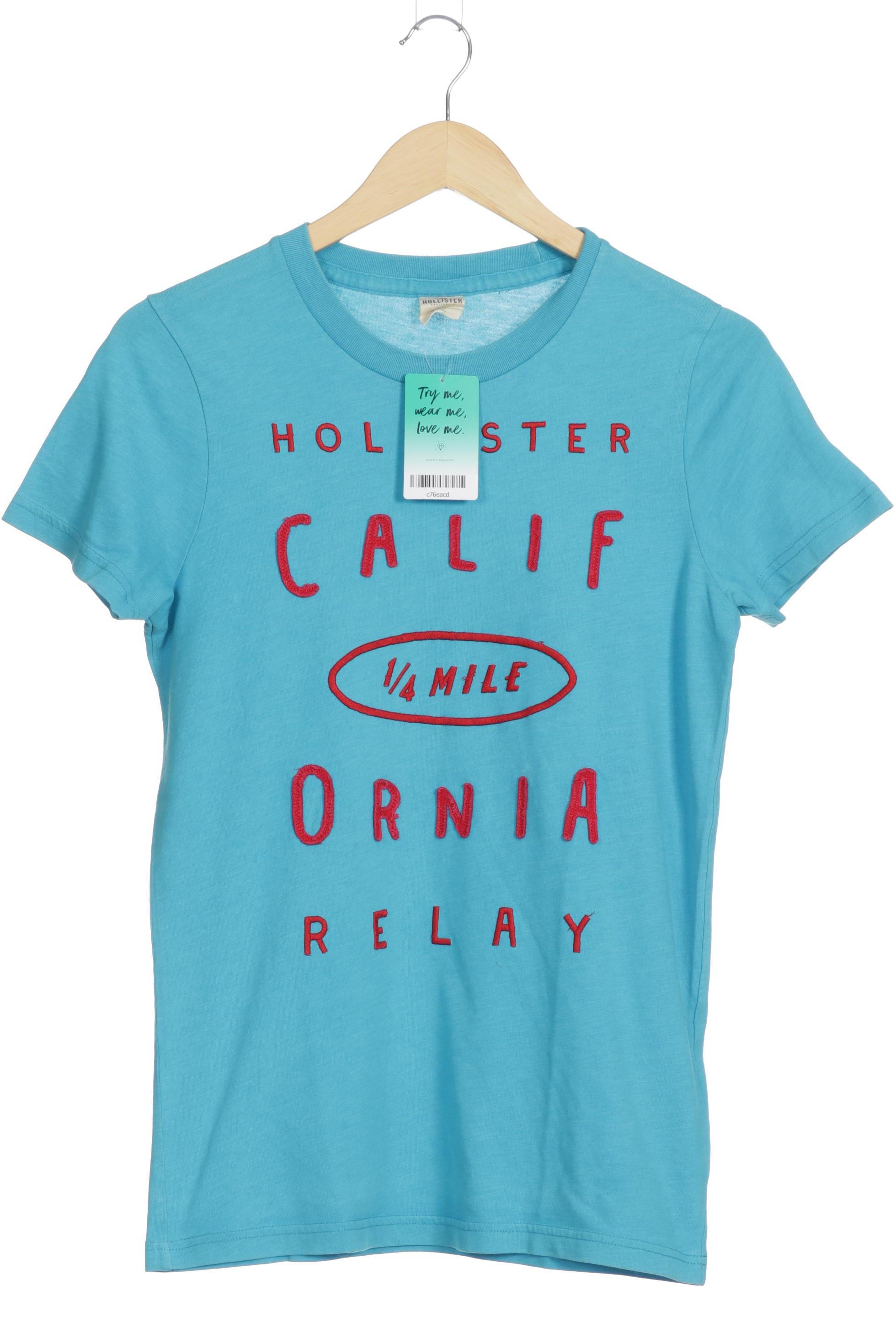 

Hollister Herren T-Shirt, blau, Gr.