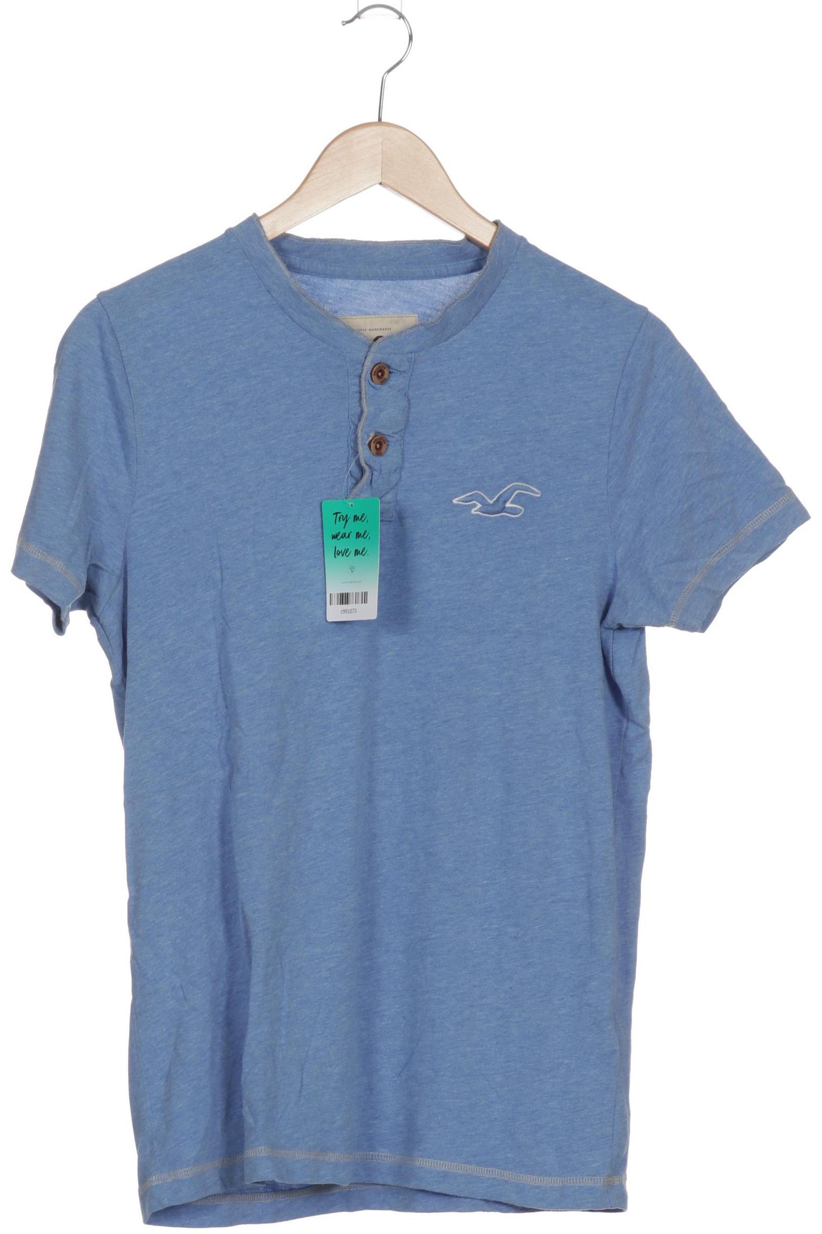 

Hollister Herren T-Shirt, blau, Gr.