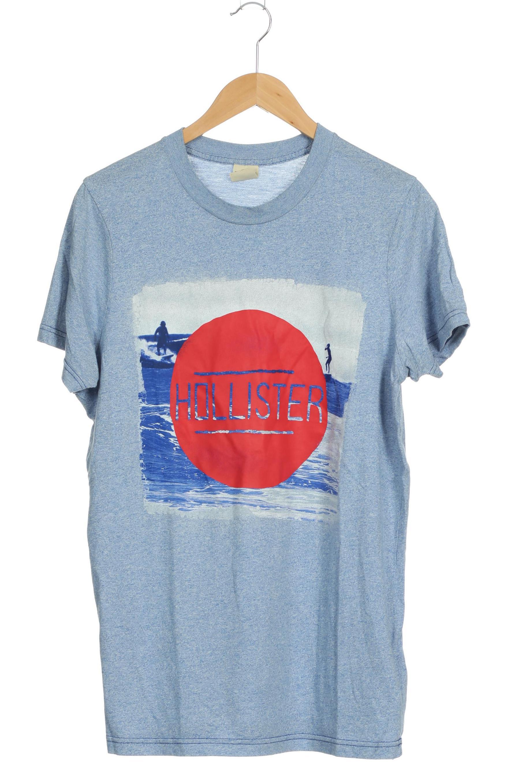 

Hollister Herren T-Shirt, blau, Gr.