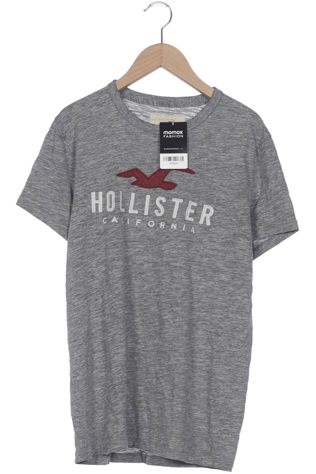 

Hollister Herren T-Shirt, grau, Gr. 46